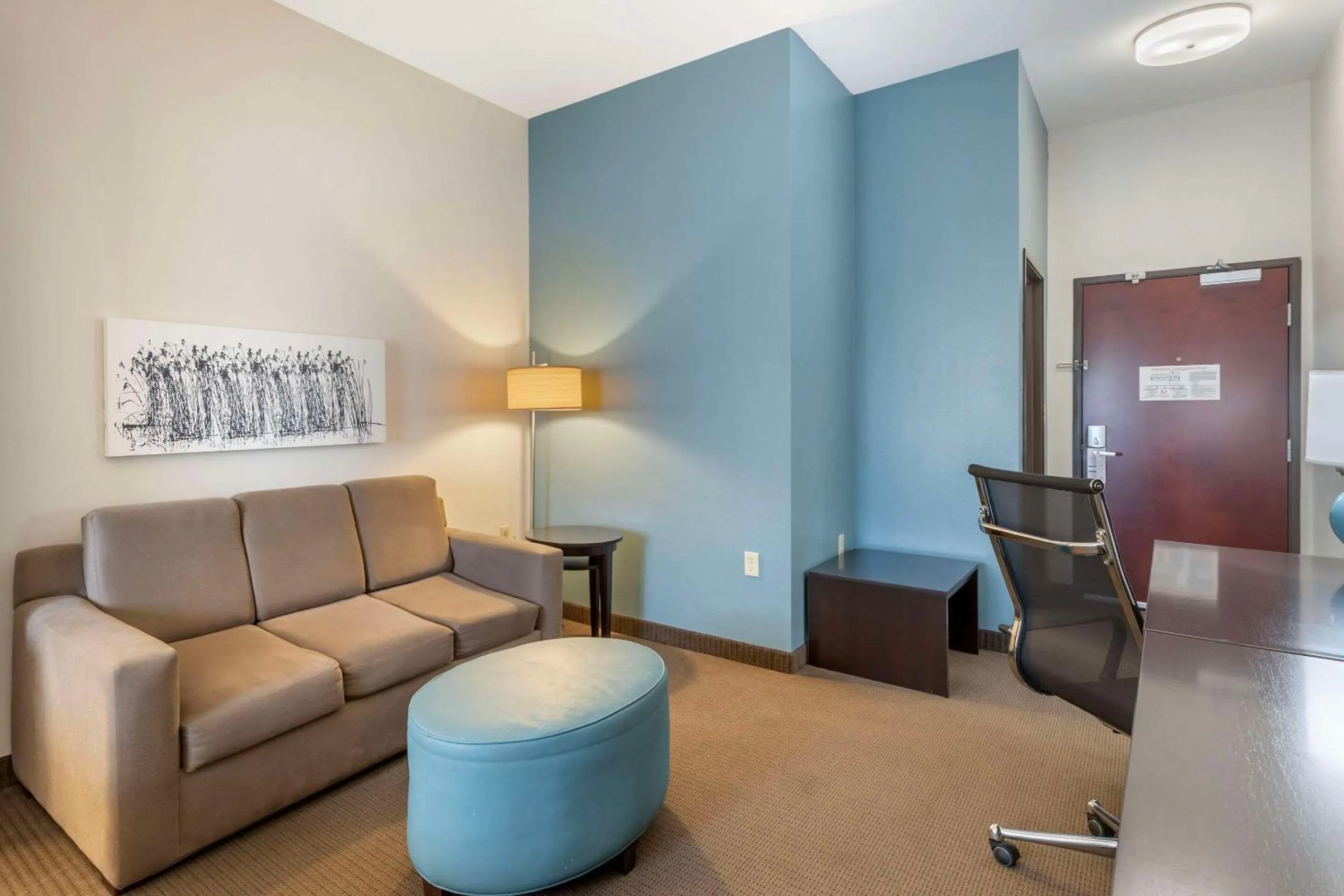 Bedroom in Sleep Inn & Suites Norman near University