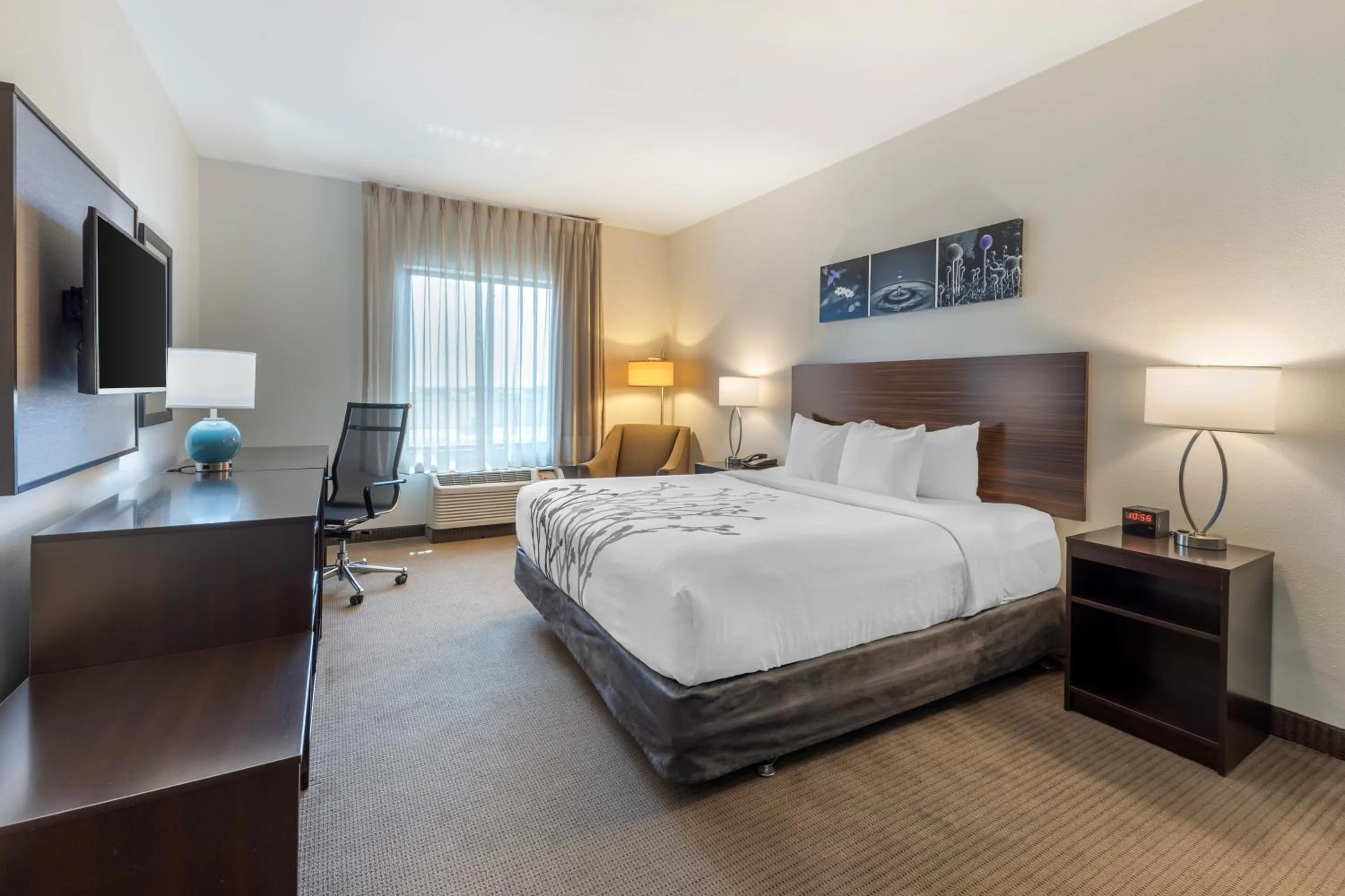 Bed in Sleep Inn & Suites Norman near University