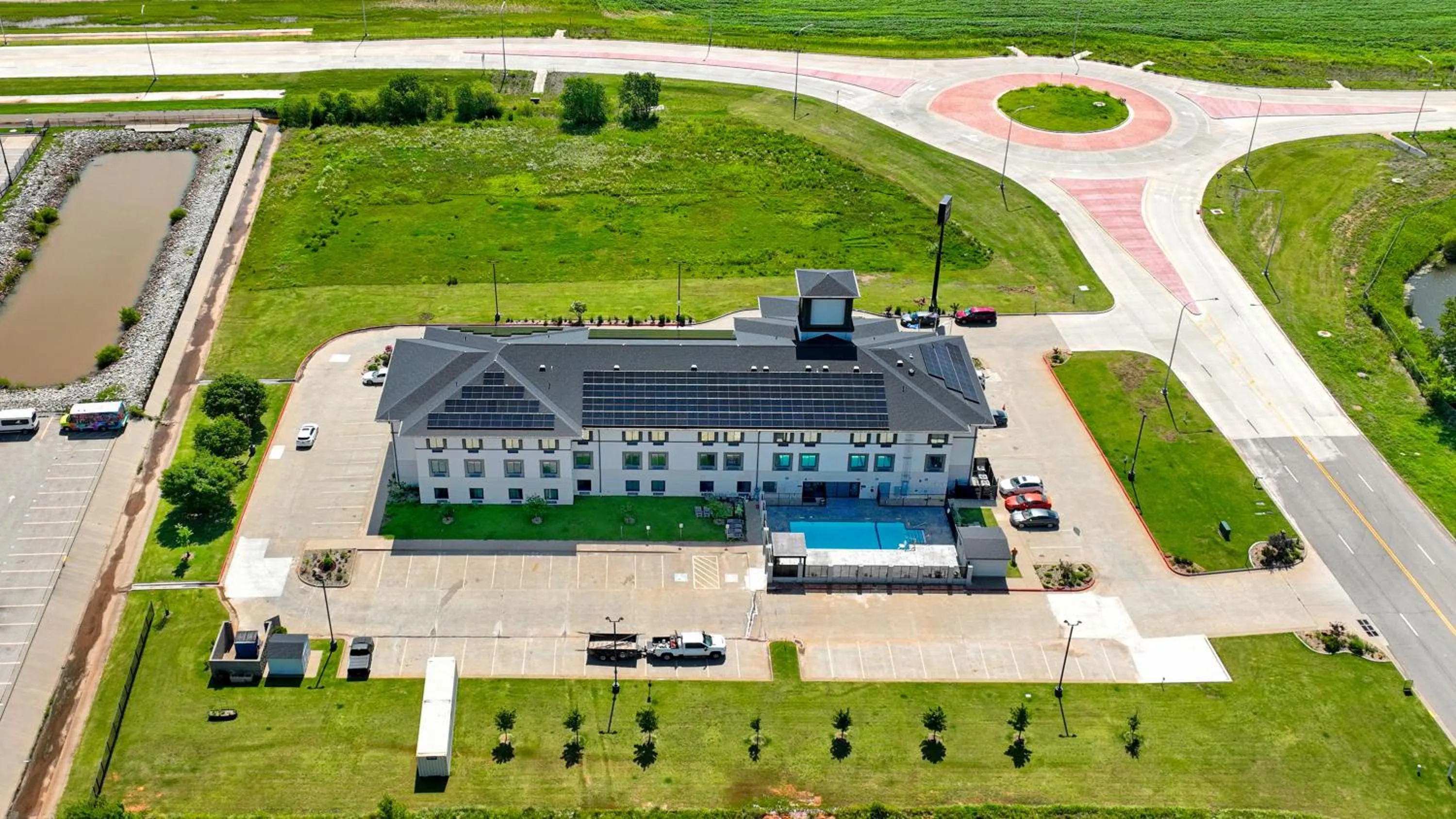 Property building in Sleep Inn & Suites Norman near University