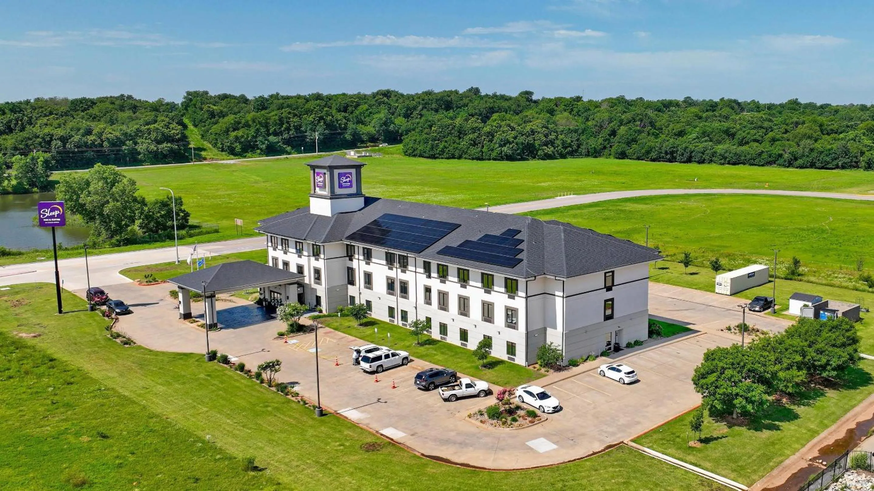 Property building in Sleep Inn & Suites Norman near University