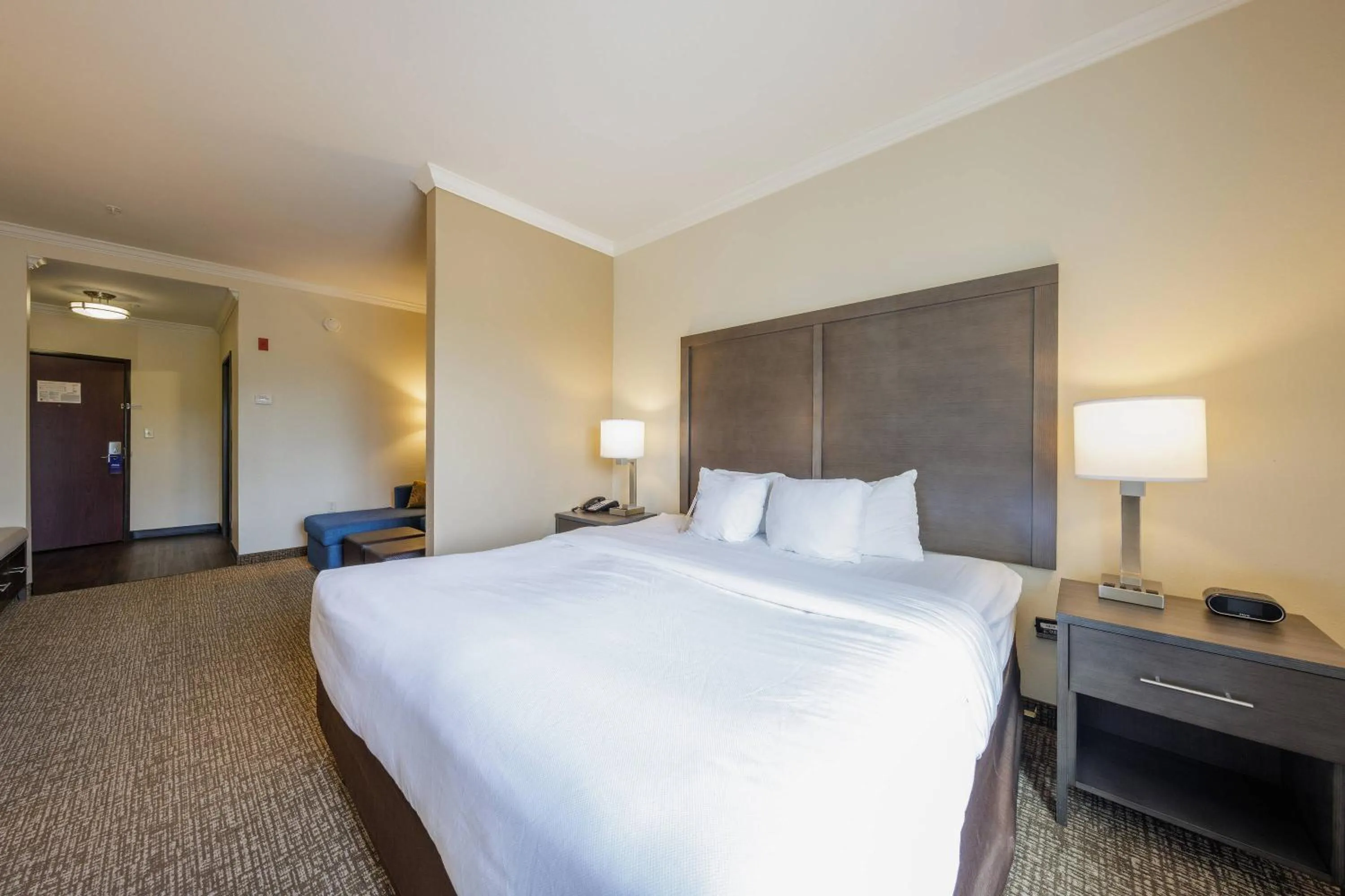 Bed in Comfort Suites Lawton Near Fort Sill