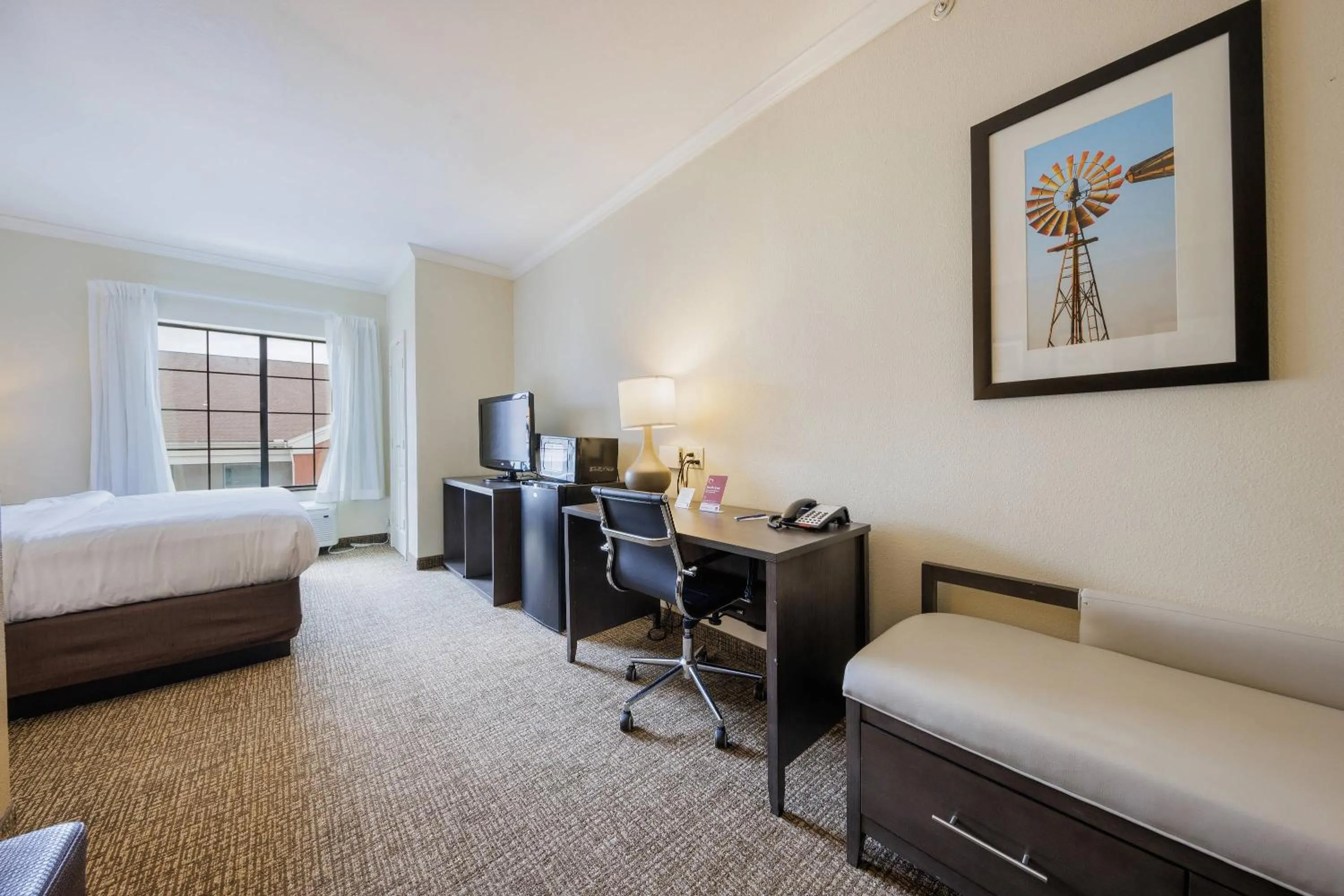 Bed in Comfort Suites Lawton Near Fort Sill