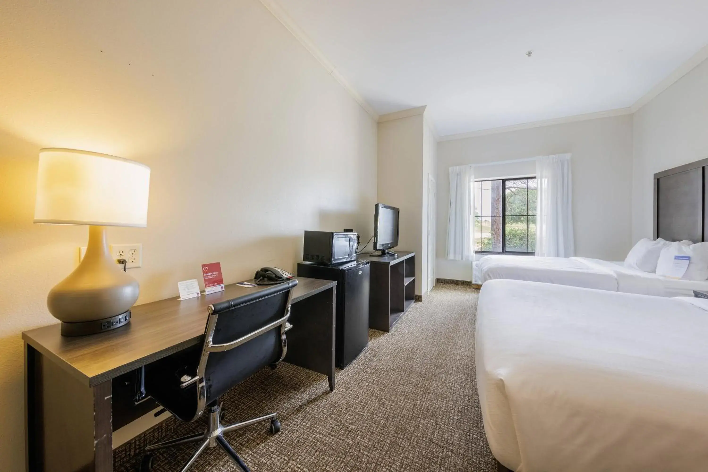 Queen Suite with Two Queen Beds - Non-Smoking in Comfort Suites Lawton Near Fort Sill Queen Suite with Two Queen Beds - Non-Smoking in Comfort Suites Lawton Near Fort Sill