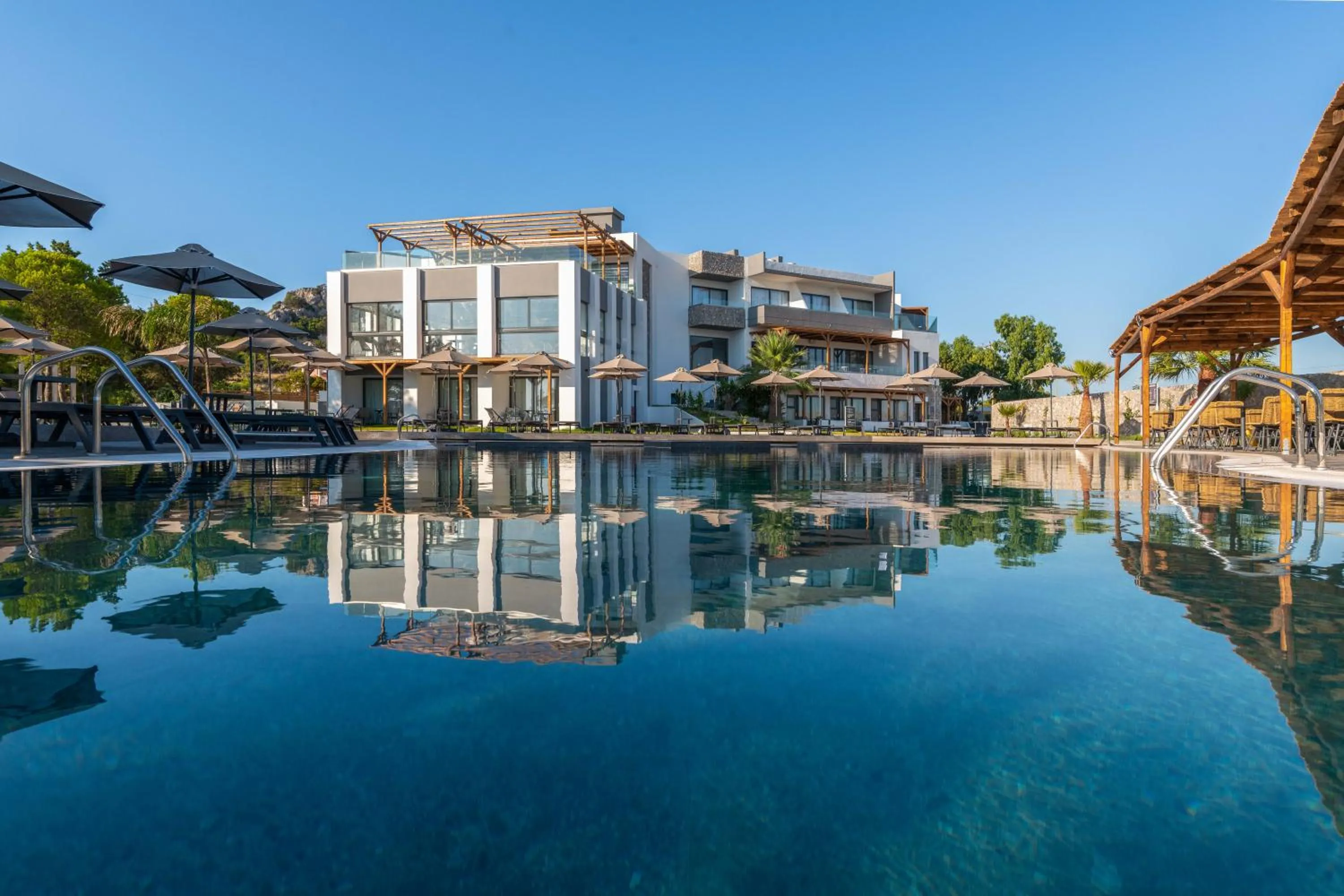 Swimming pool in Atalanti Boutique Hotel - Adults Only