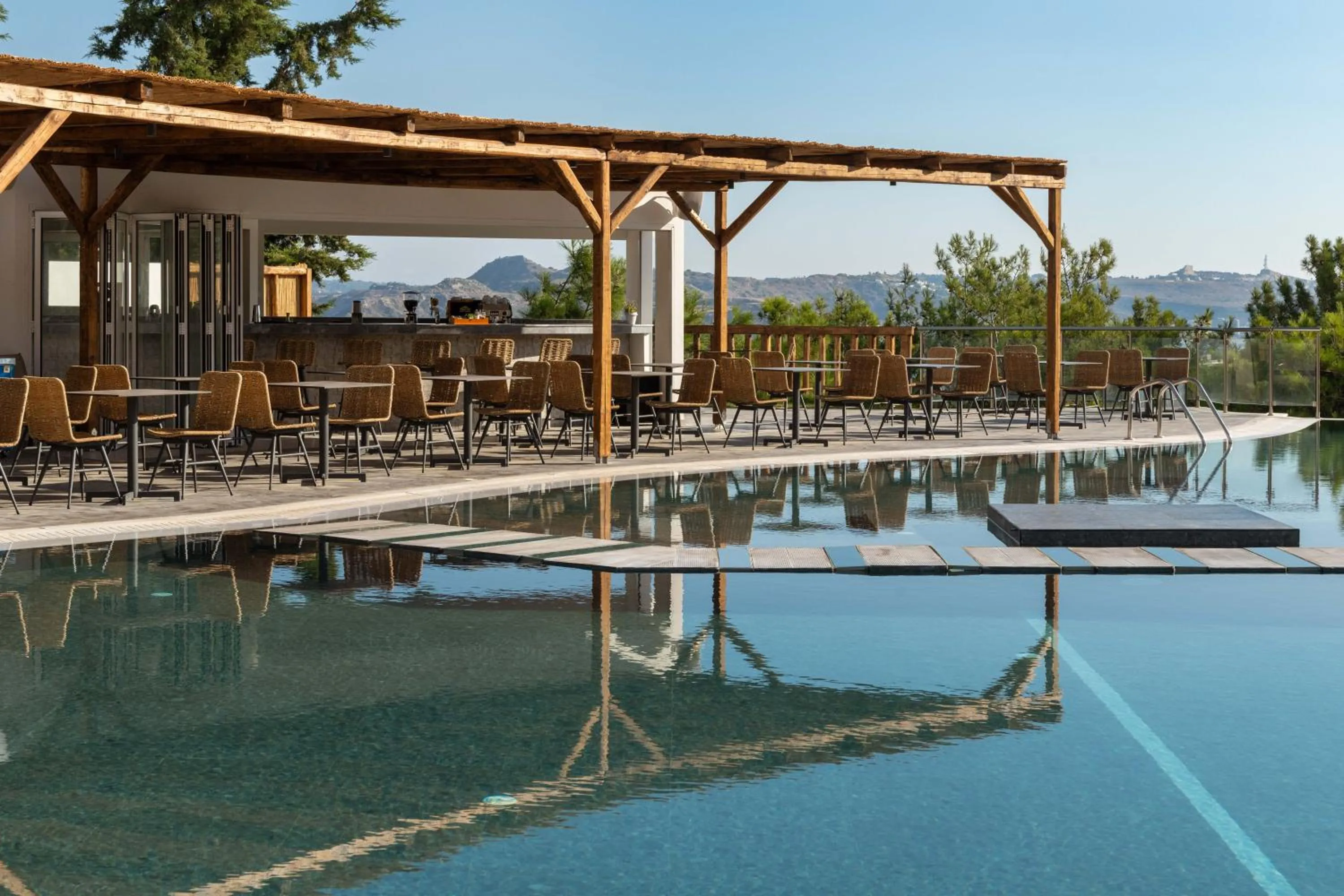 Swimming pool in Atalanti Boutique Hotel - Adults Only