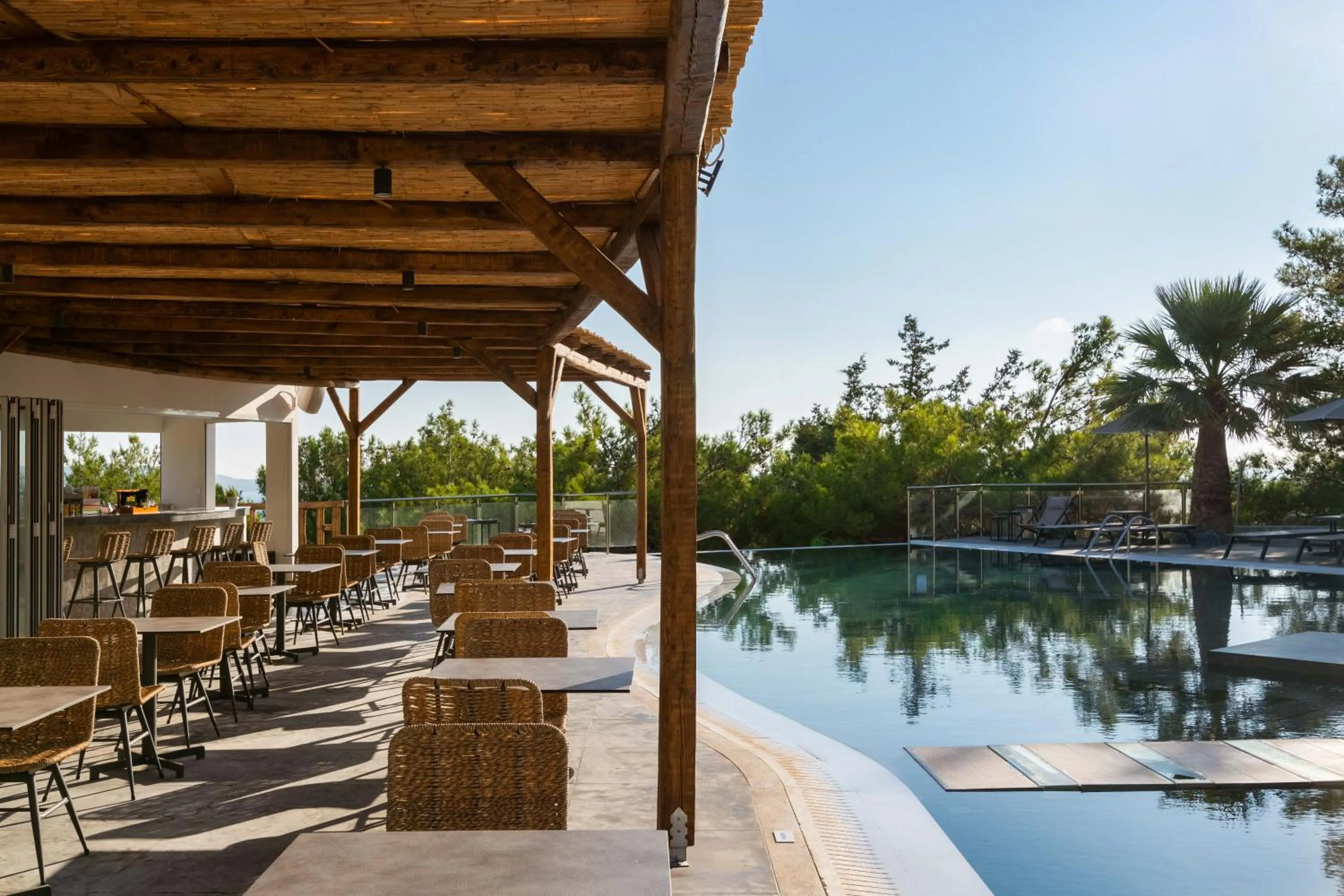 Swimming pool in Atalanti Boutique Hotel - Adults Only