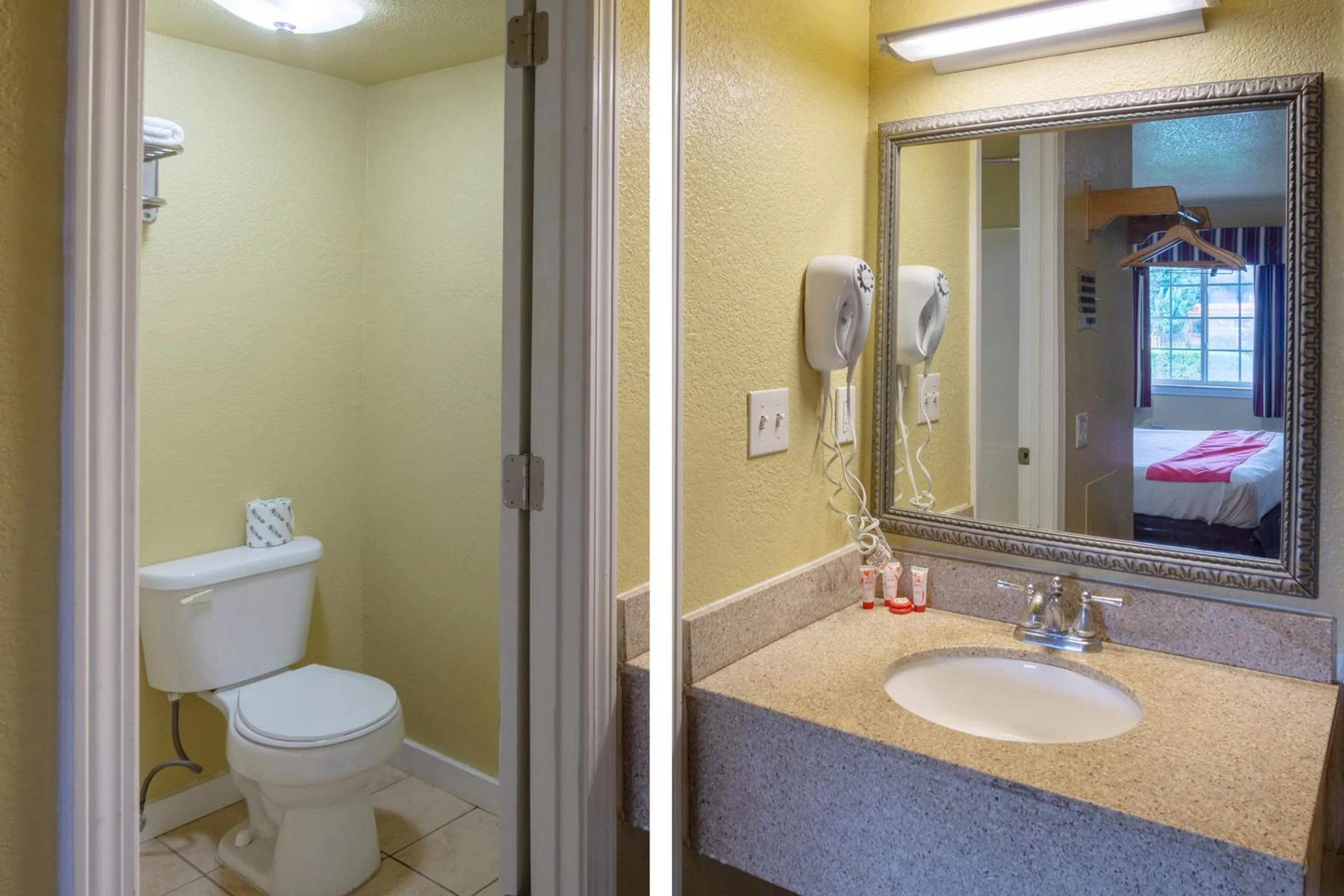 Bathroom in Woodridge Inn and Suites