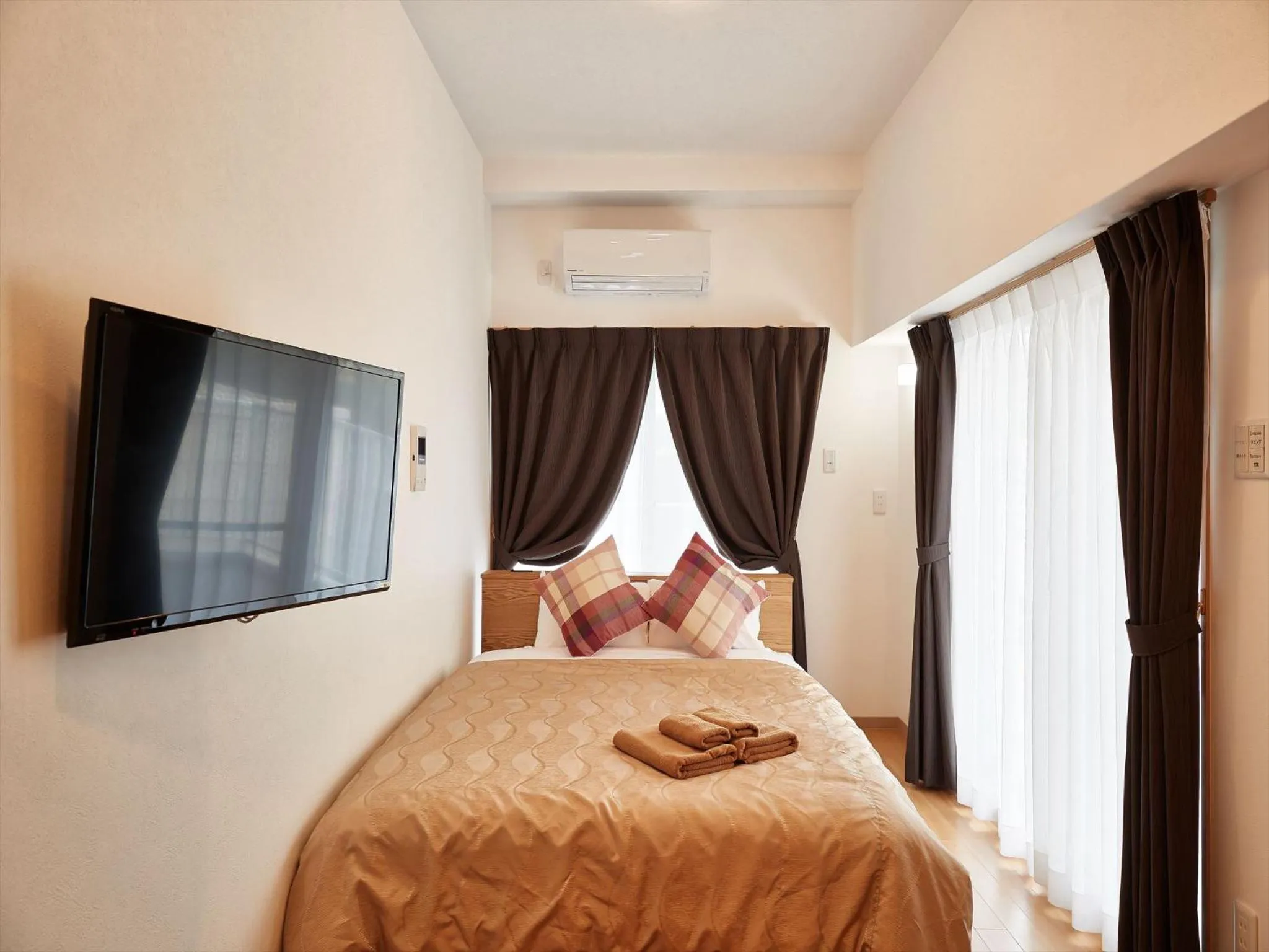 Bed in M´s Stay Okinawa