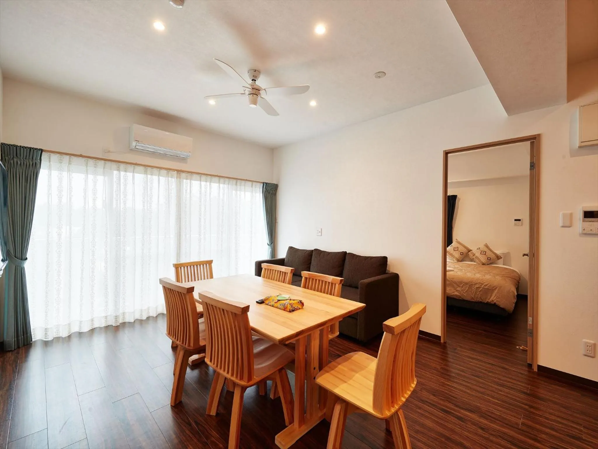 Photo of the whole room in M´s Stay Okinawa