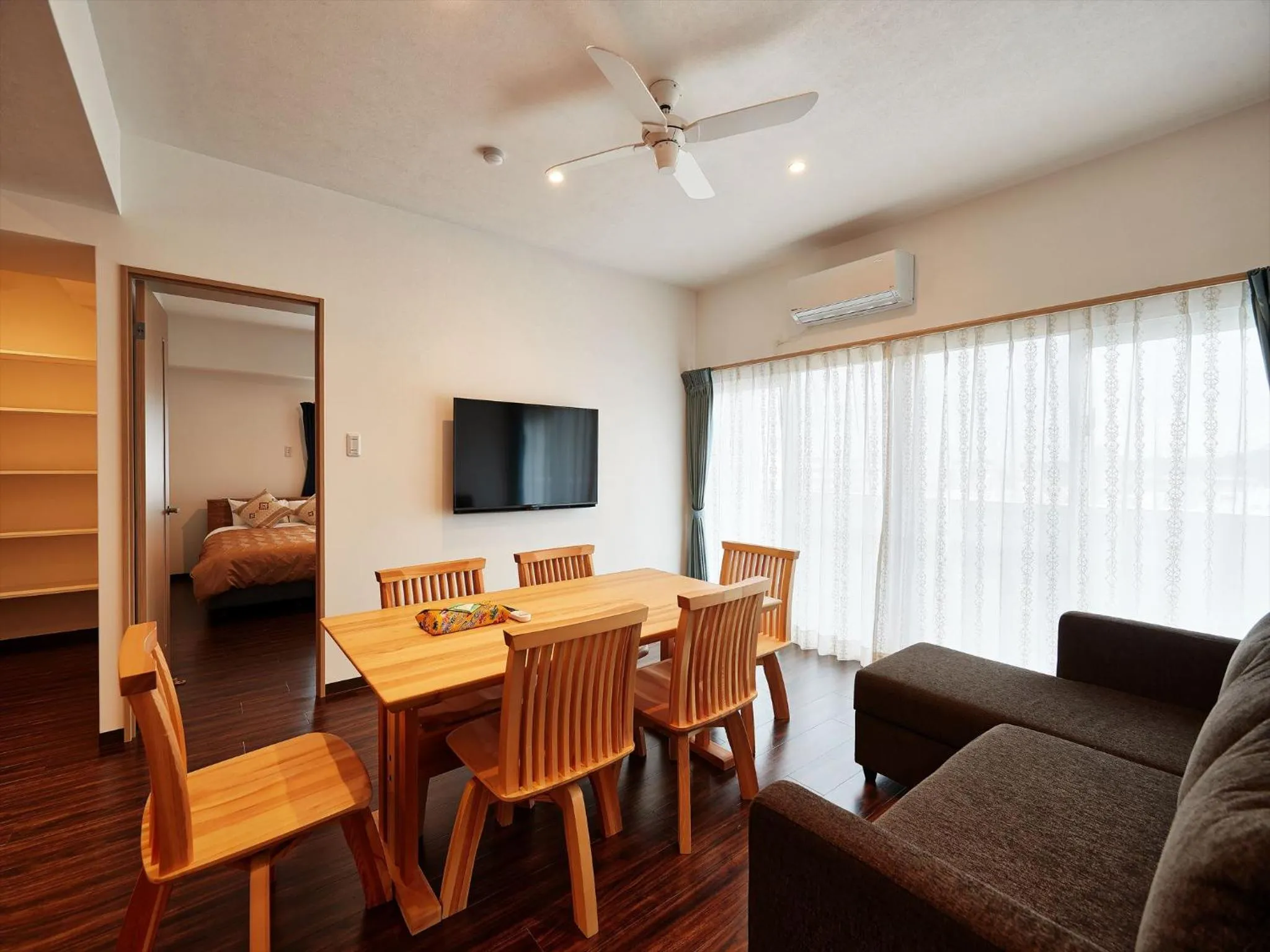 Photo of the whole room in M´s Stay Okinawa