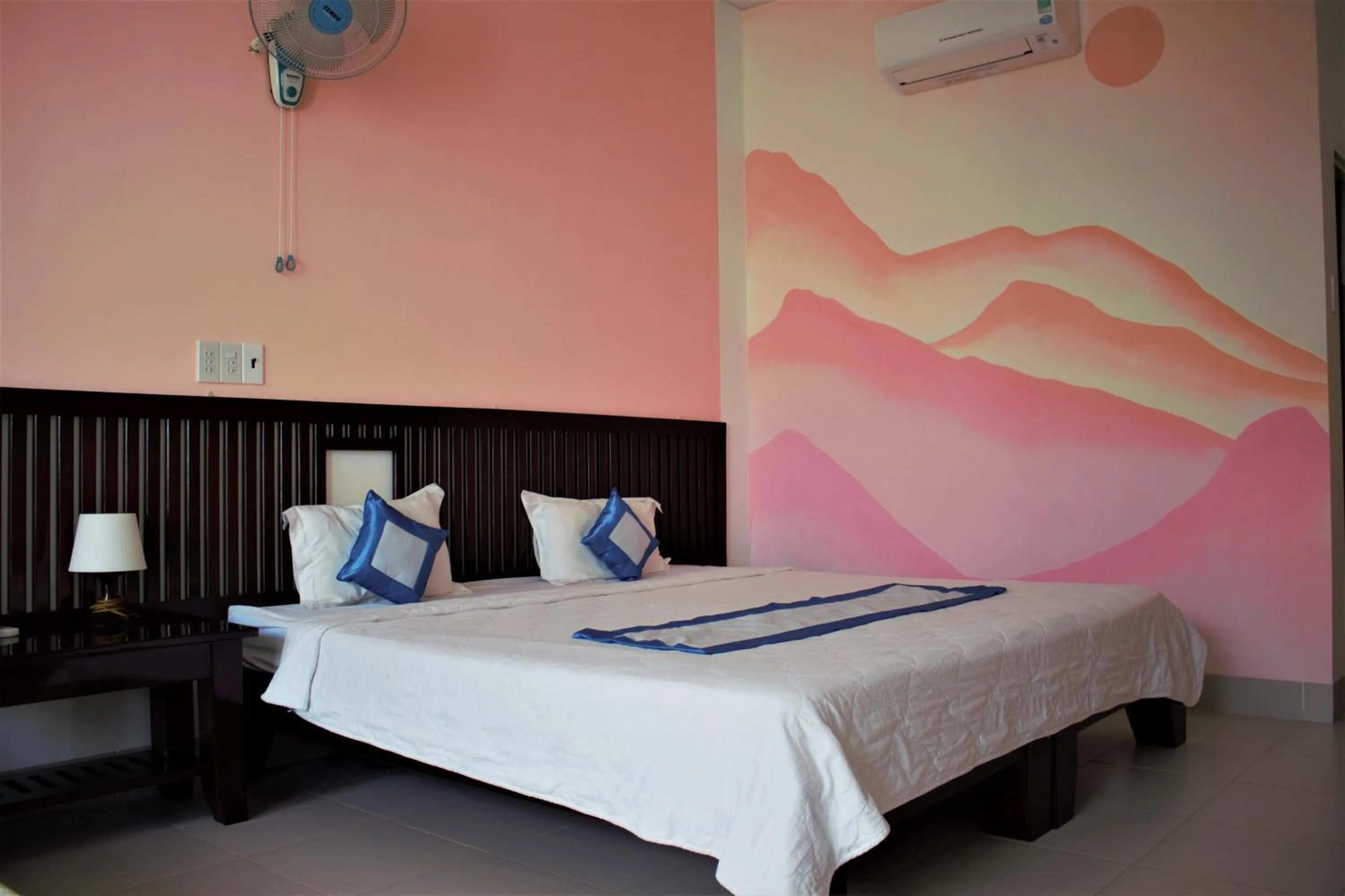 Bed in Đồi Dừa Homestay