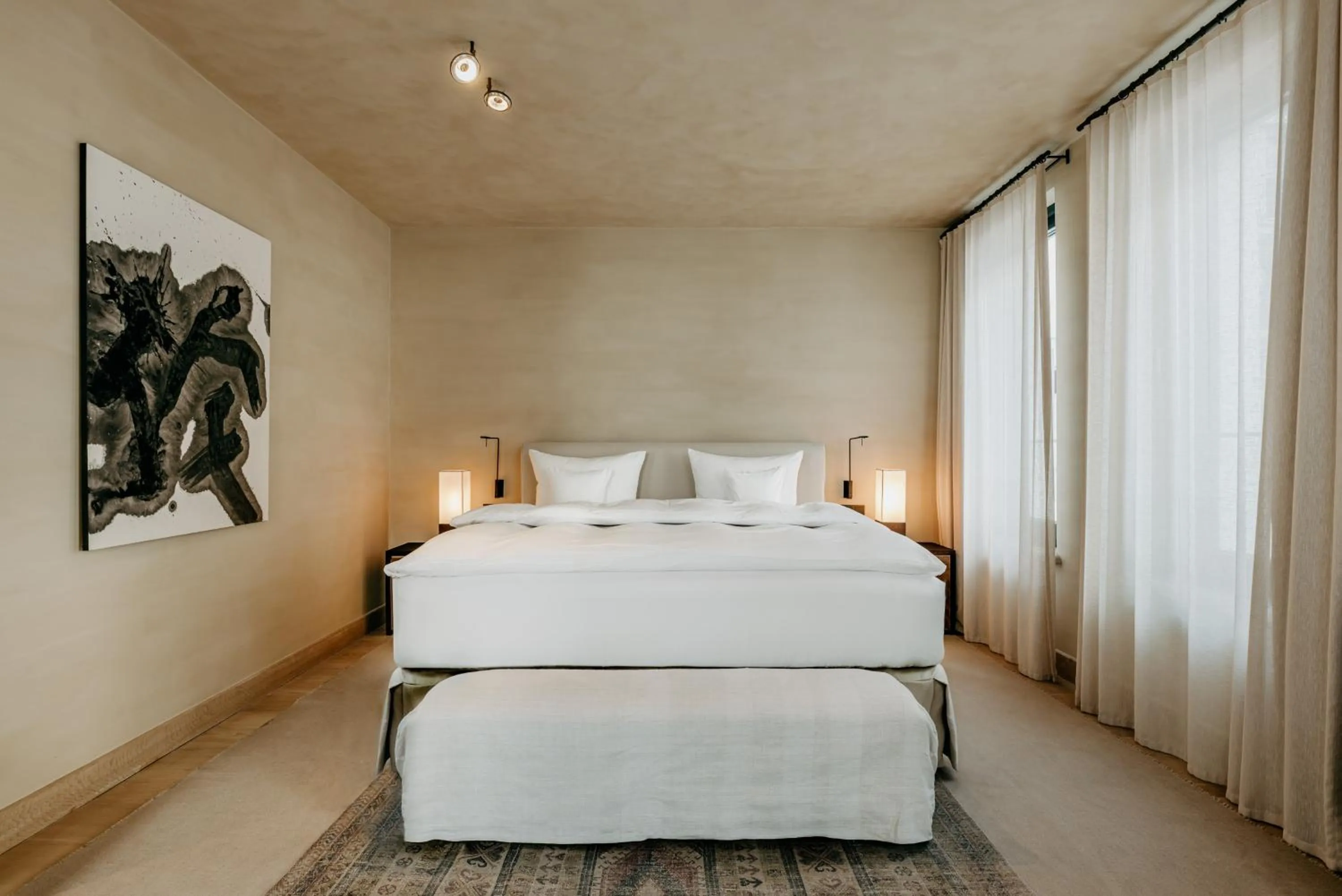 Bedroom, Bed in Hotel PURS