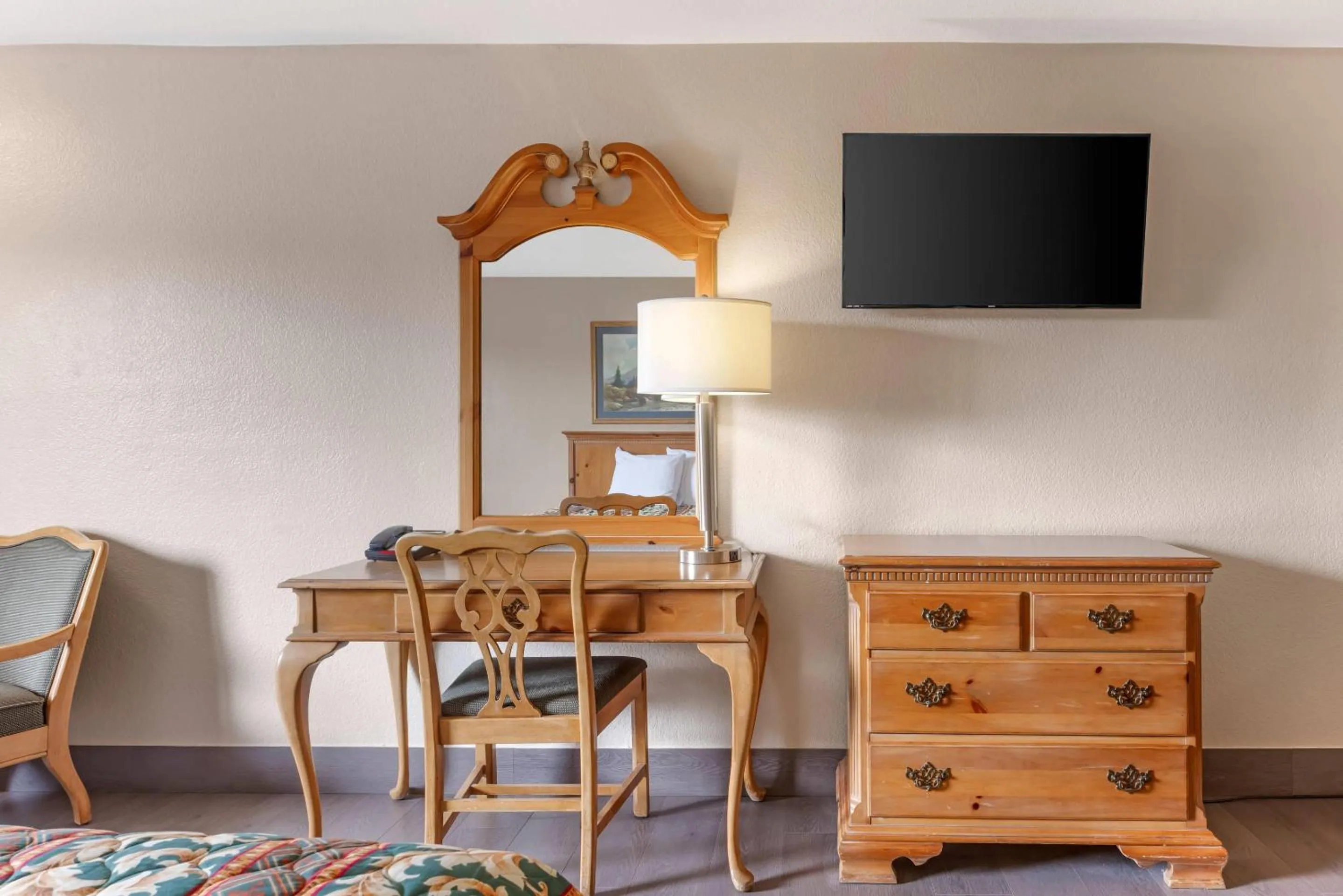 Bedroom in Rodeway Inn Albany