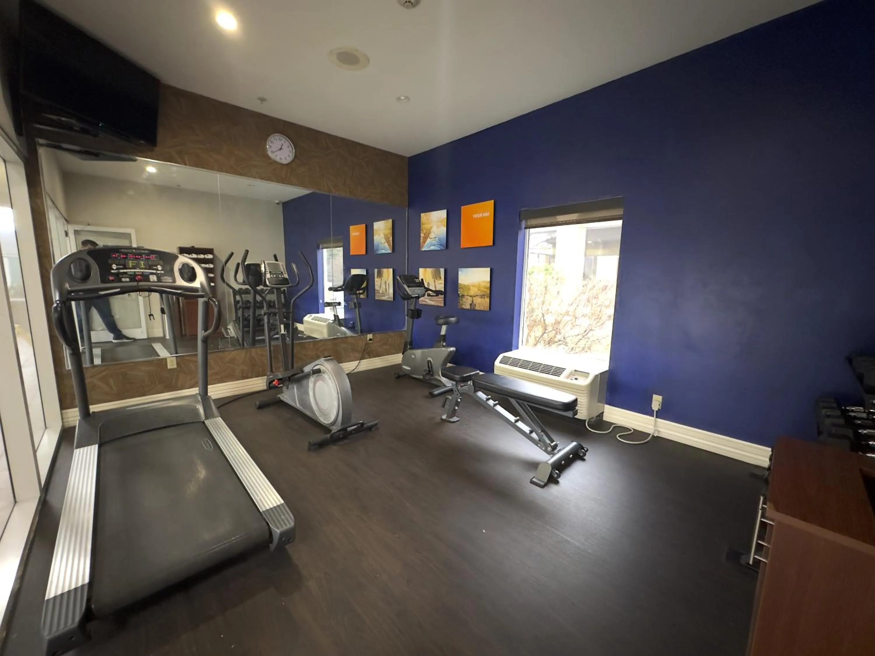 Fitness centre/facilities in Comfort Suites Scranton near Montage Mountain