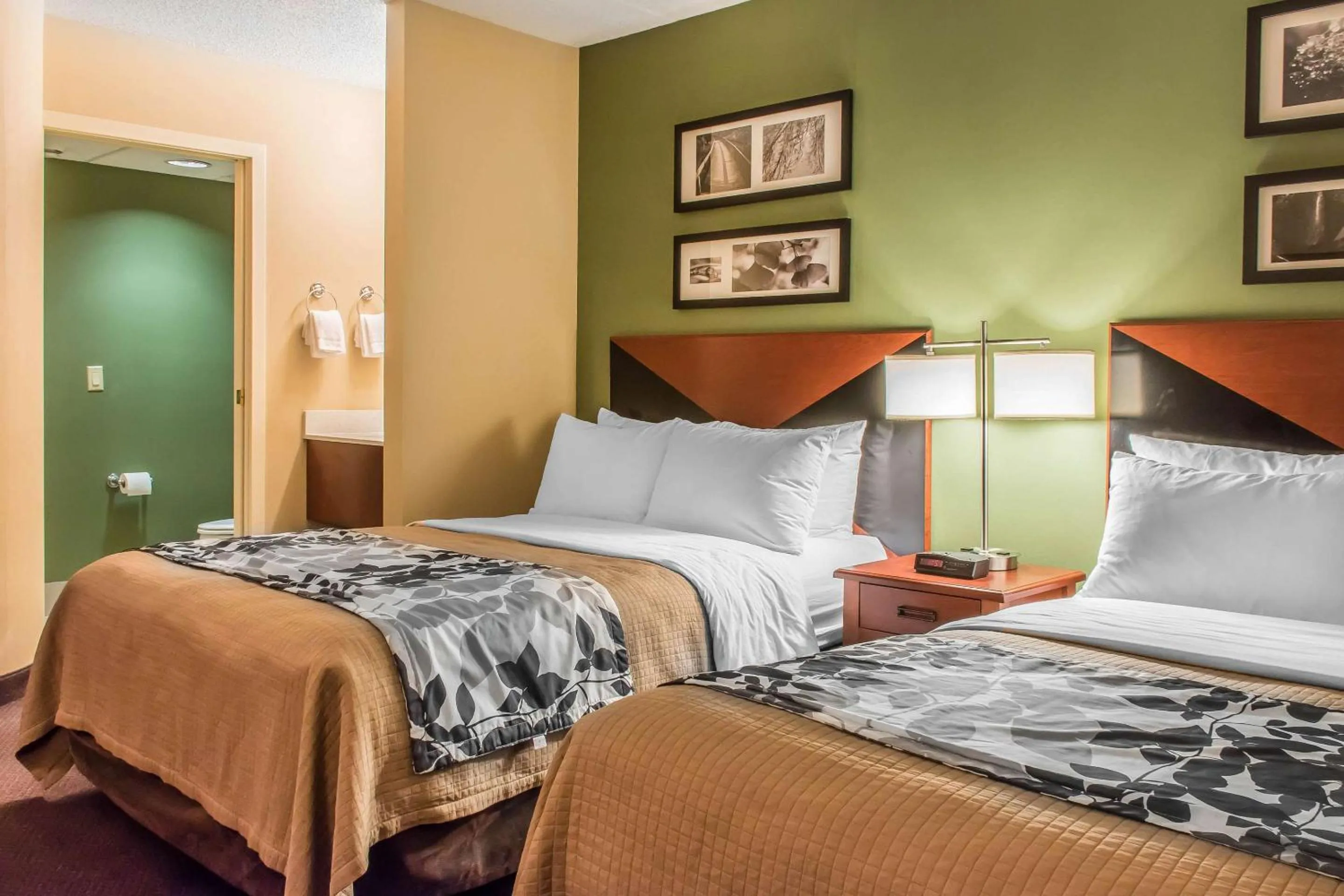 Bedroom, Bed in Sleep Inn & Suites of Lancaster County