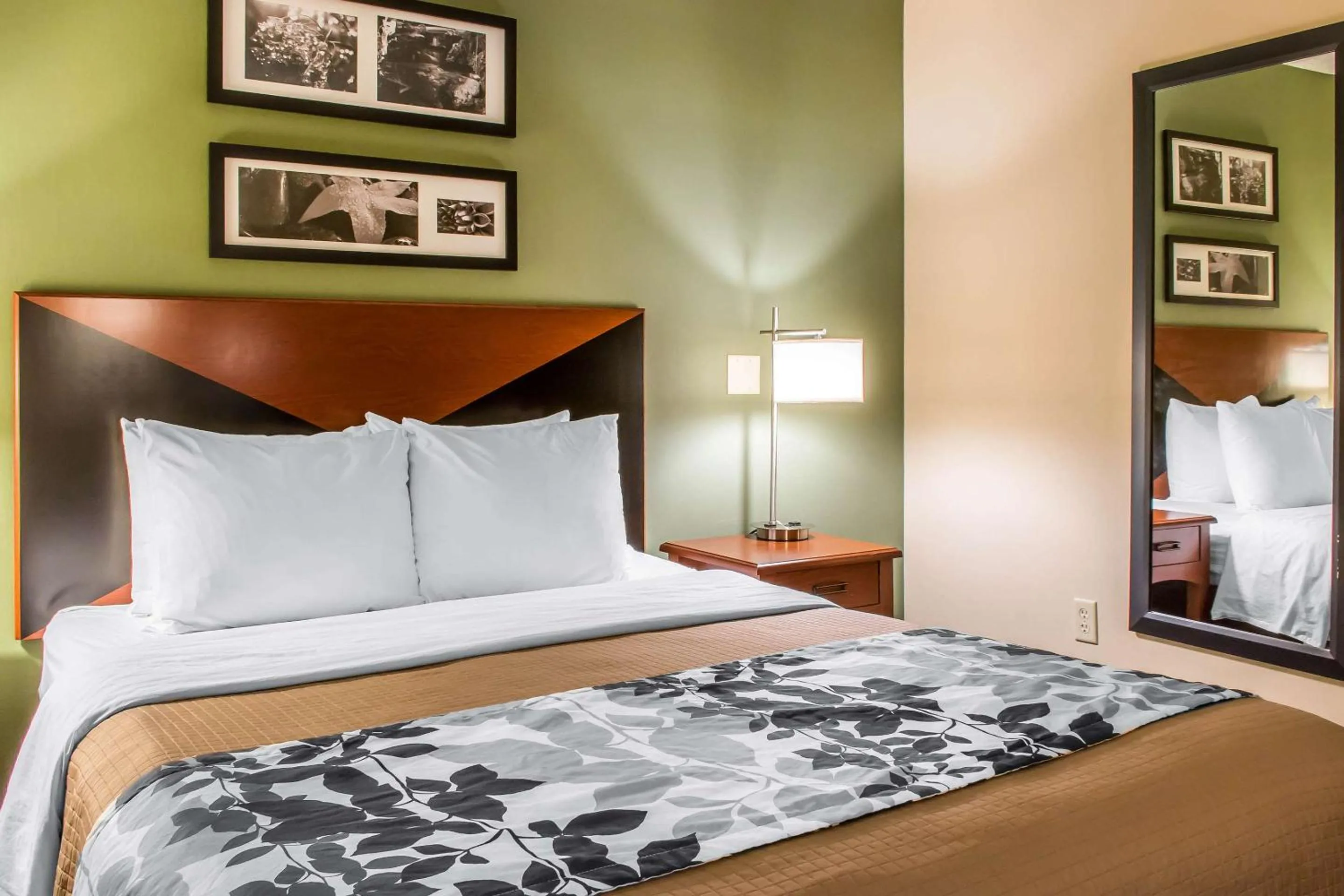Bedroom, Bed in Sleep Inn & Suites of Lancaster County