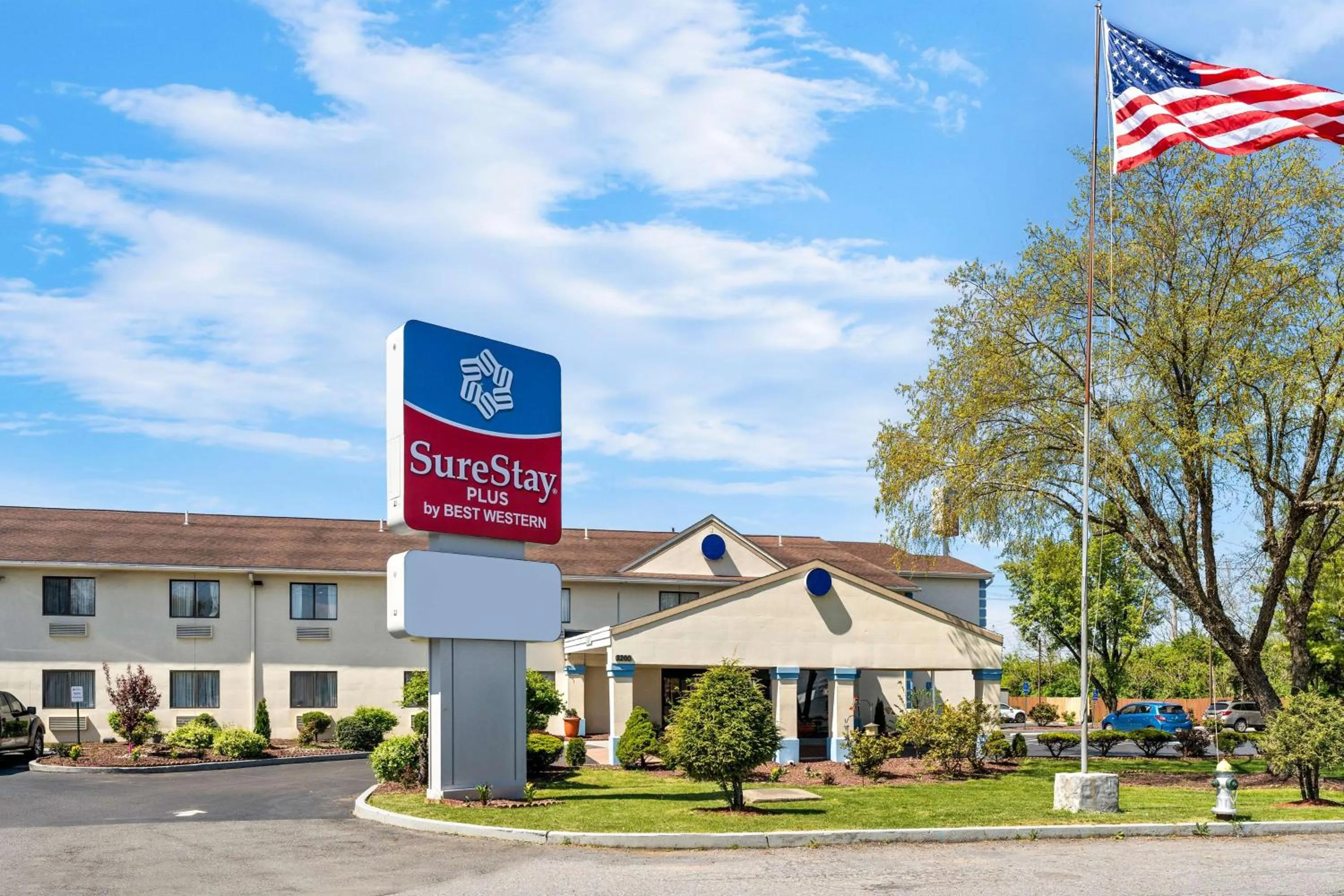 Property building in SureStay Plus by Best Western Reading North