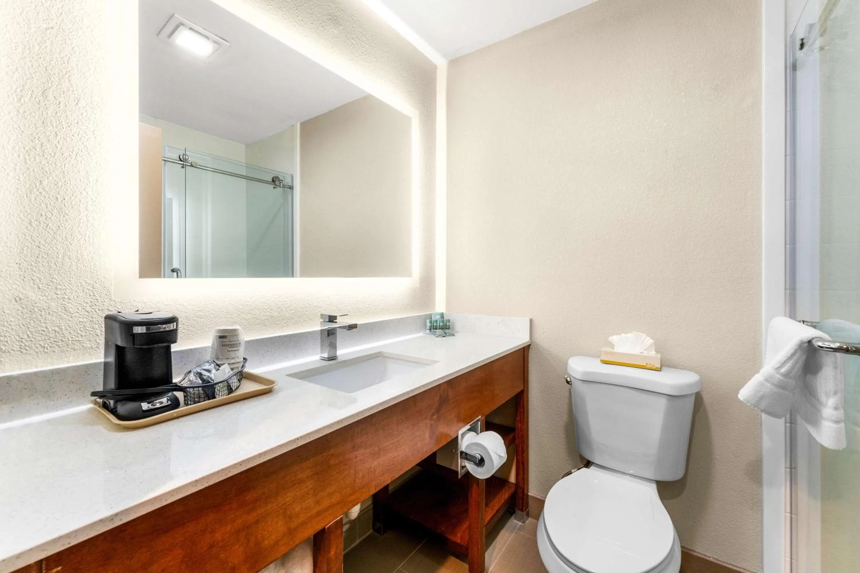 Bathroom in SureStay Plus by Best Western Reading North