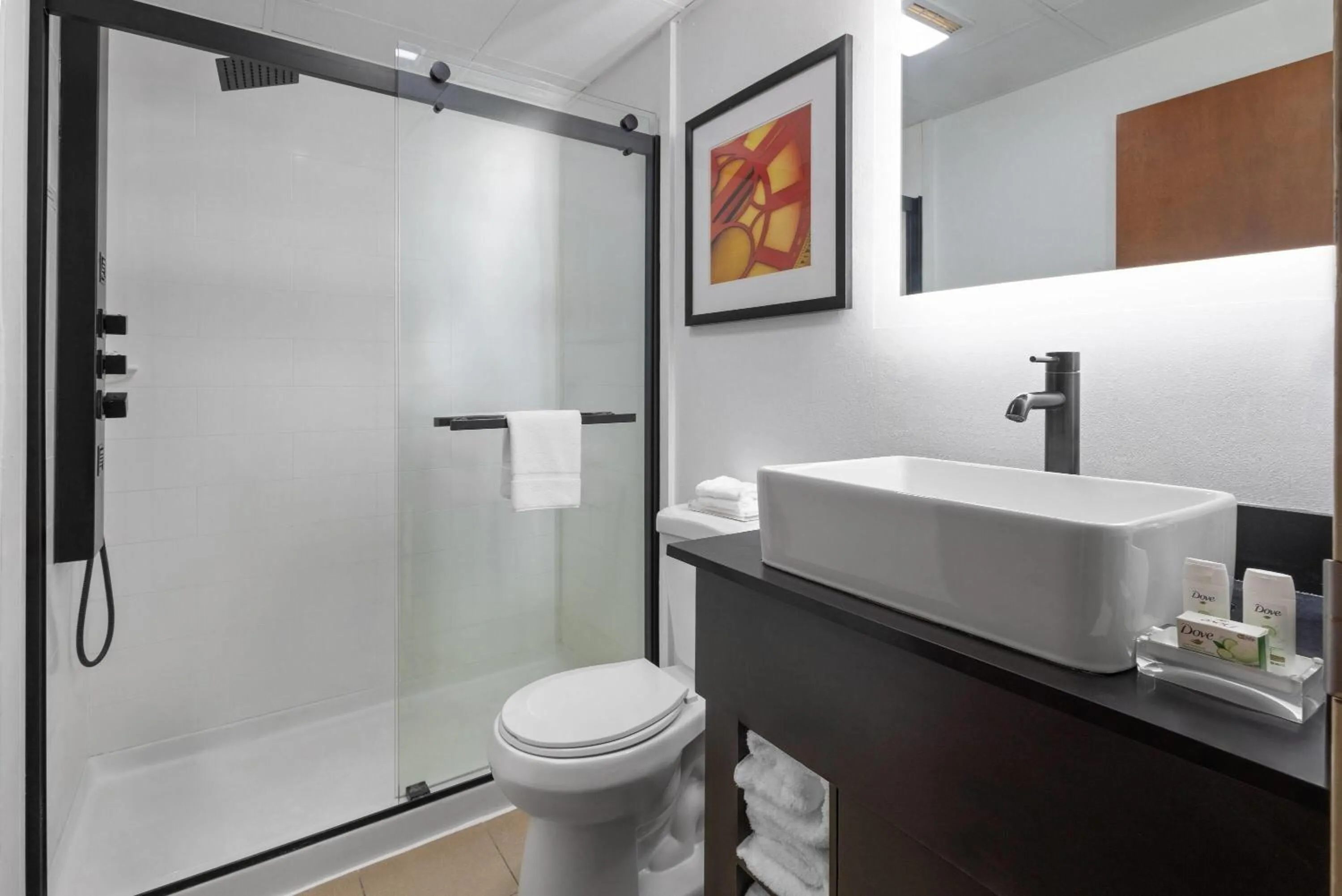 Bathroom in Baymont by Wyndham Lancaster PA Dutch Country