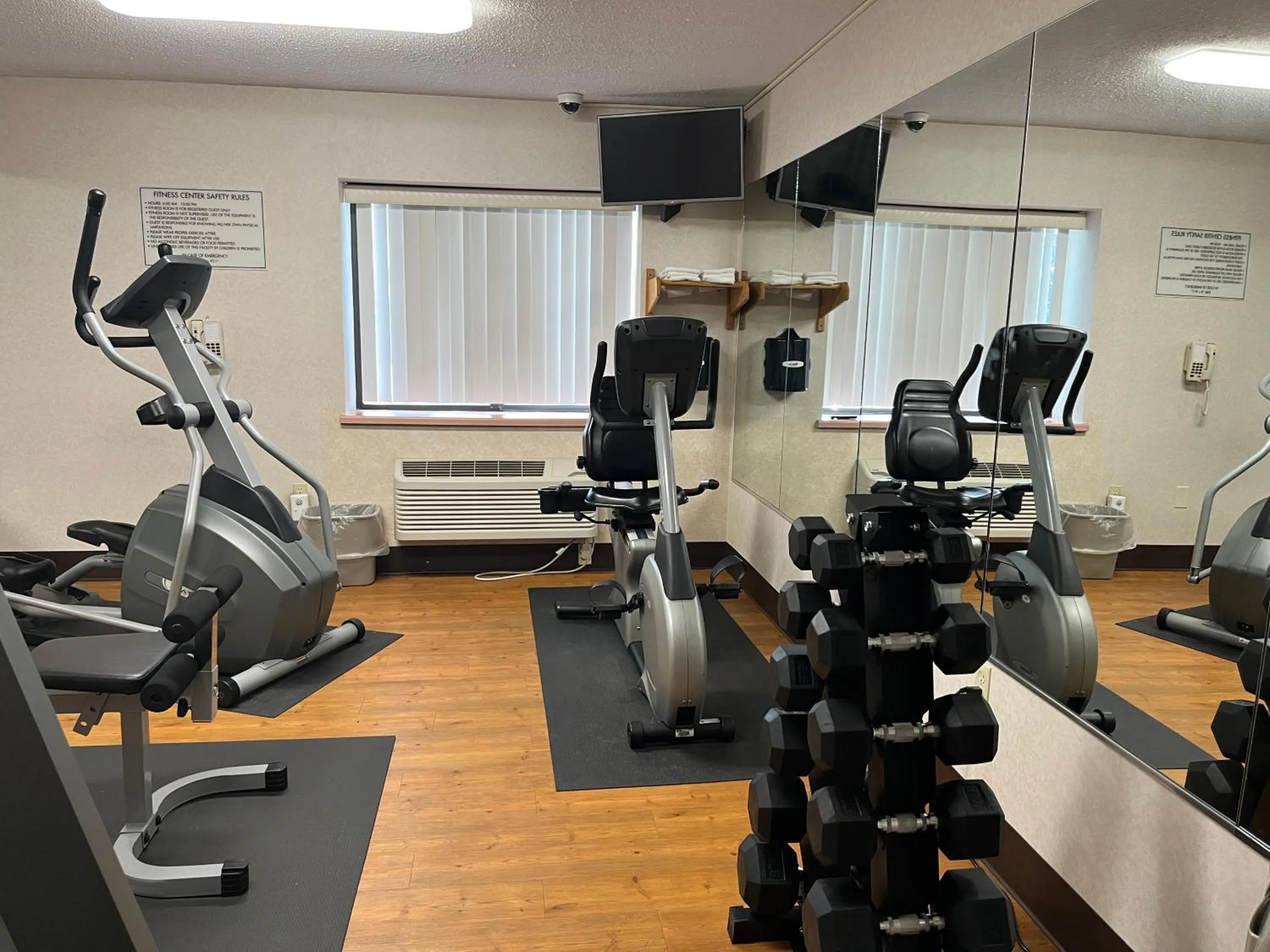 Fitness centre/facilities in Quality Inn Wilkes-Barre near Arena