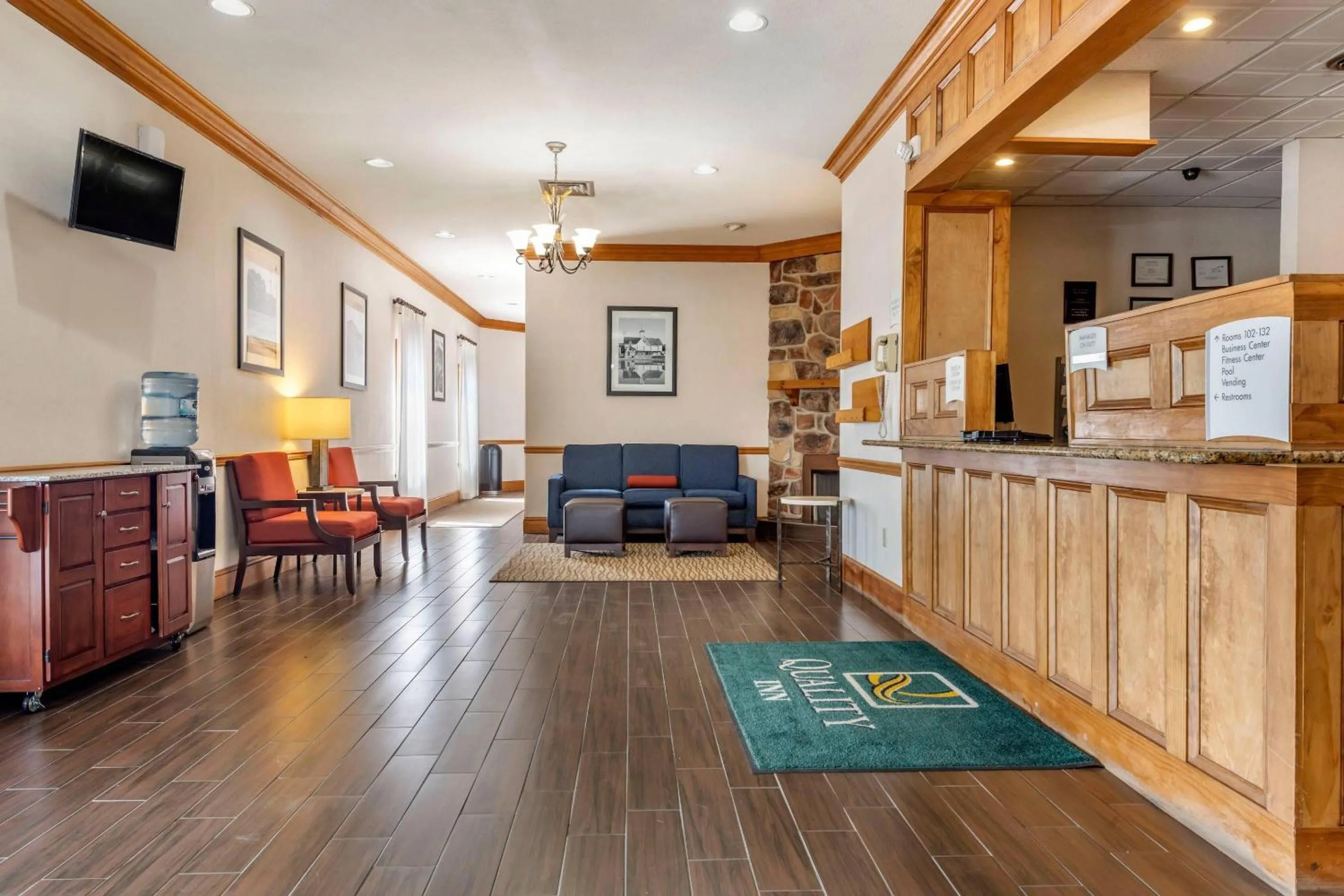Lobby or reception in Quality Inn Selinsgrove