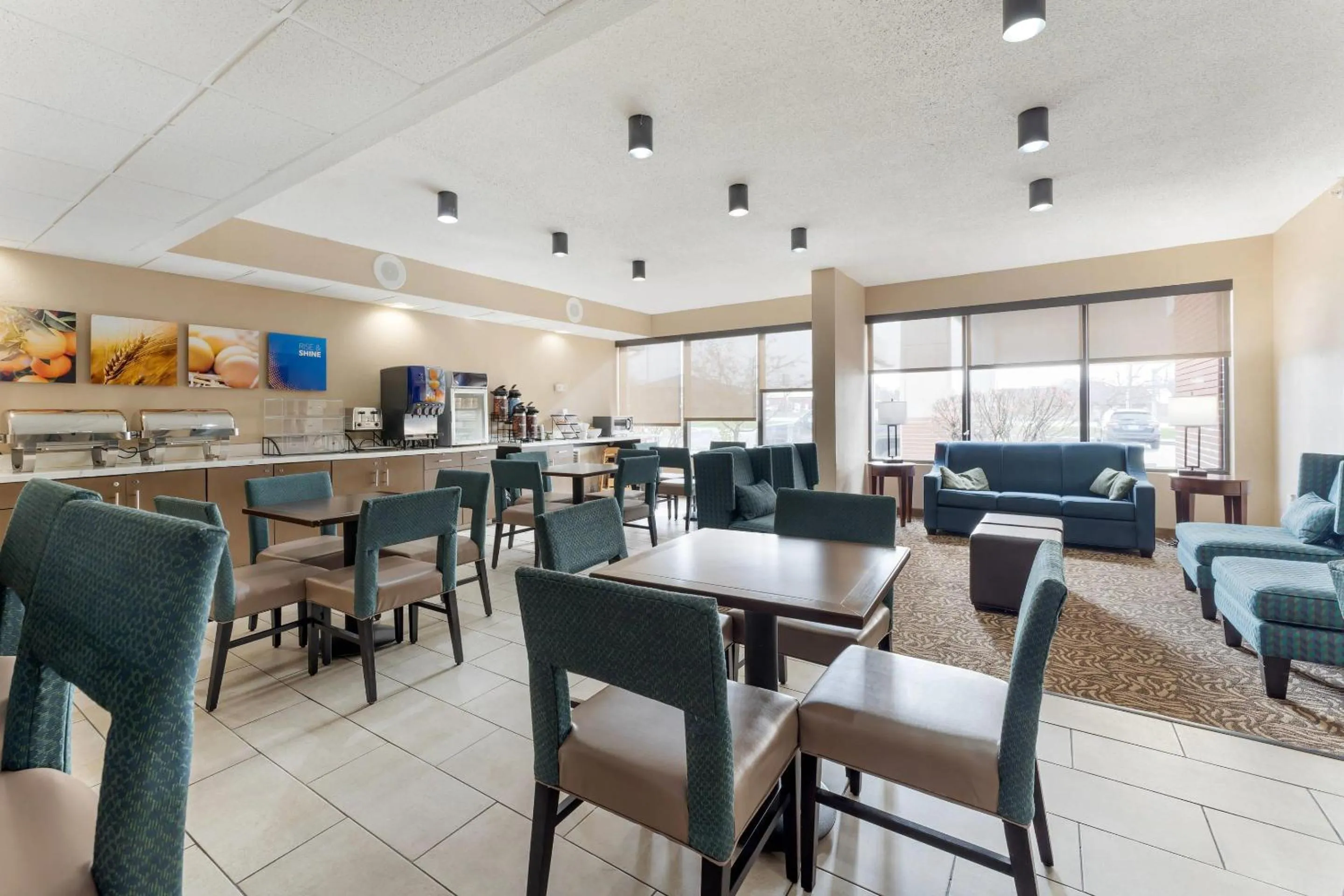 Breakfast in Comfort Inn Ebensburg