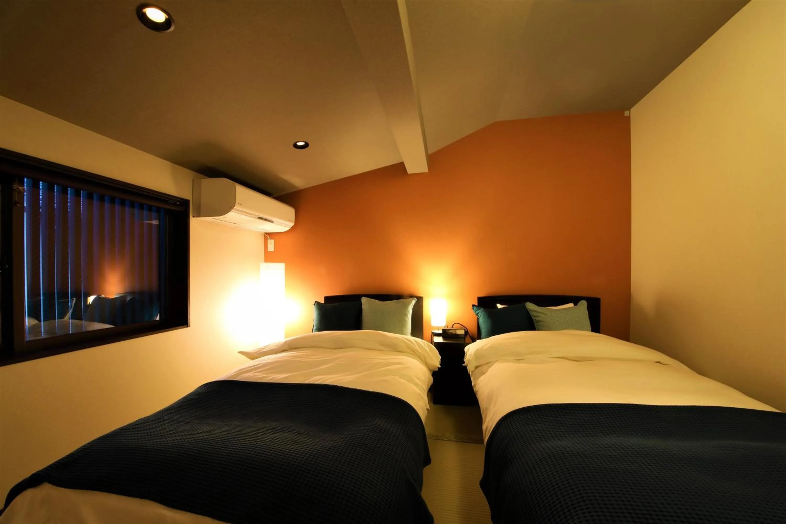 Bedroom, Bed in Guest House Nishijin Yui