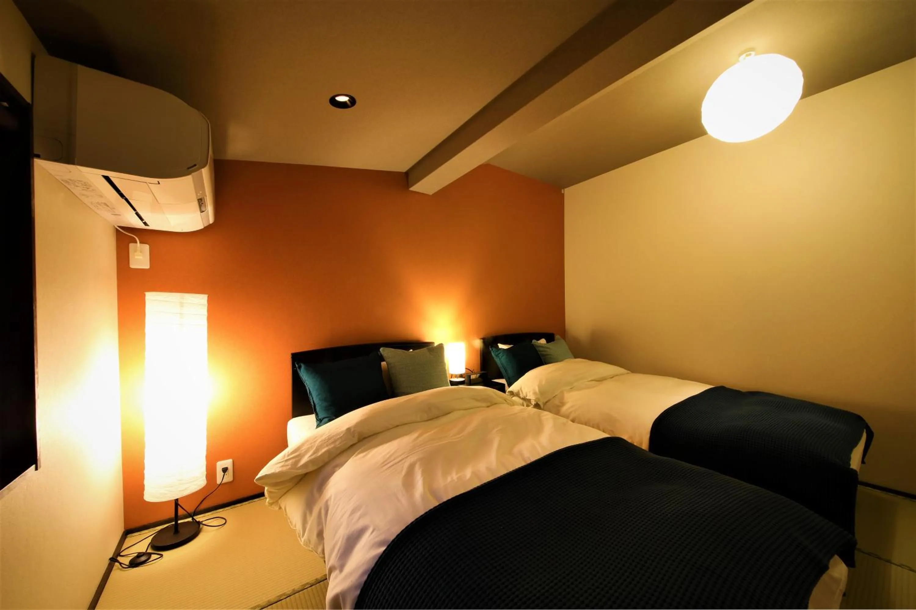 Bedroom, Bed in Guest House Nishijin Yui