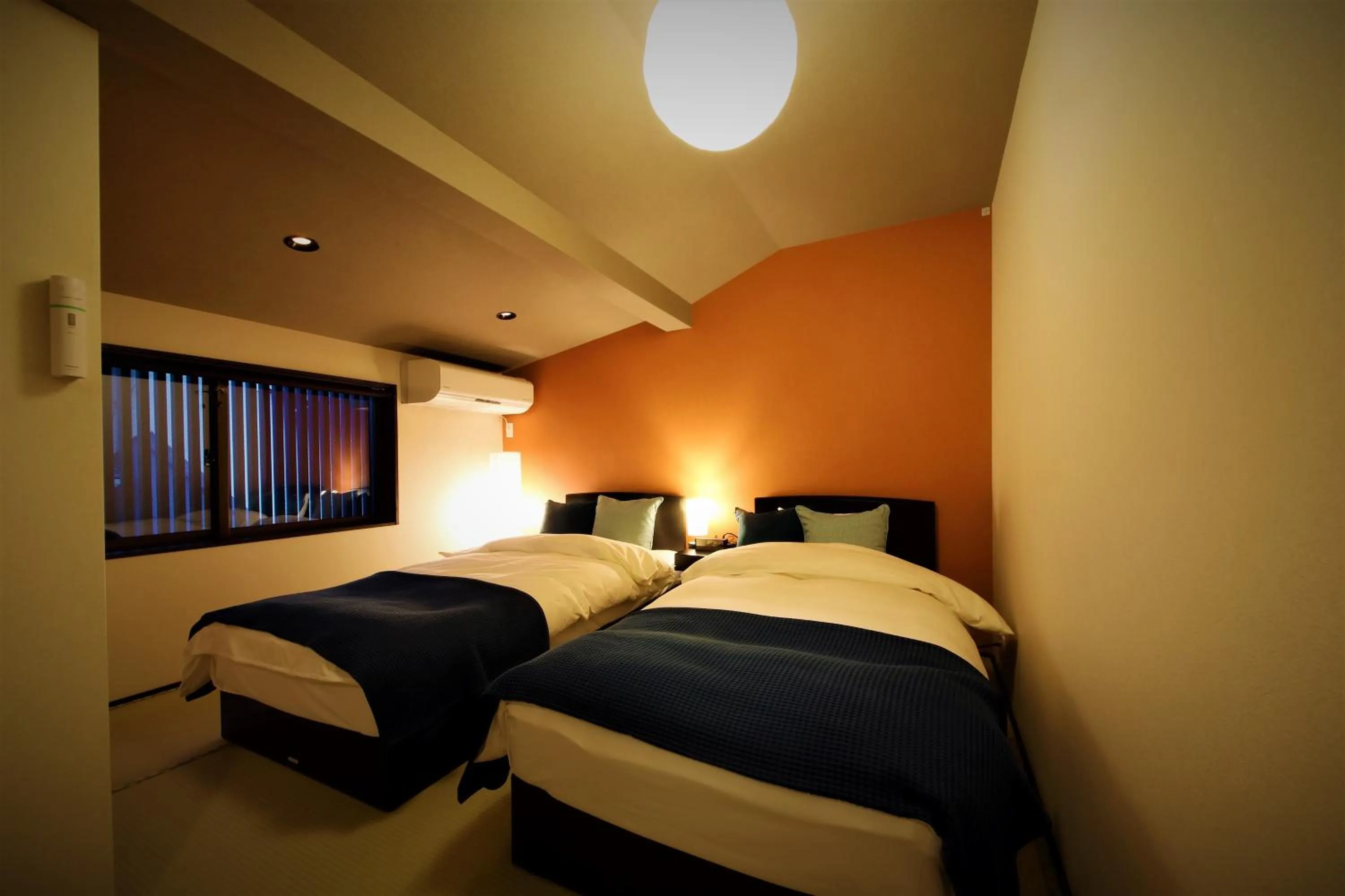 Bedroom, Bed in Guest House Nishijin Yui