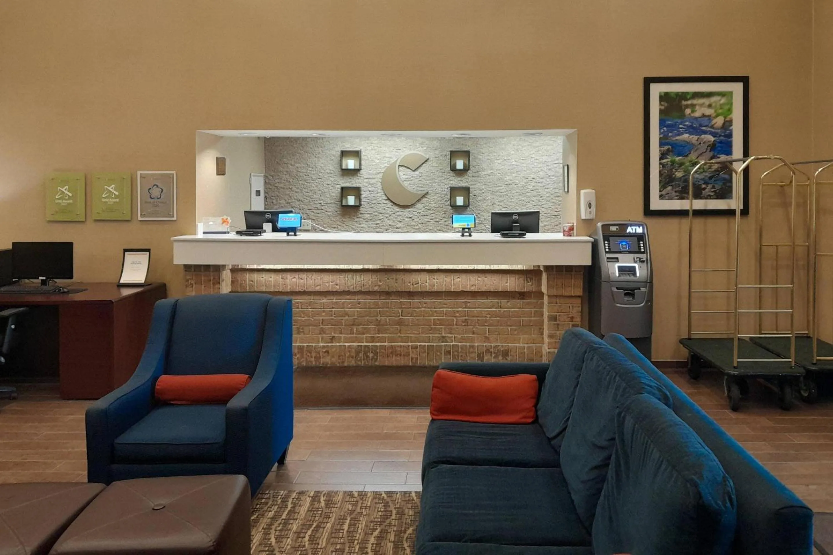 Lobby or reception in Comfort Inn Duncansville - Altoona