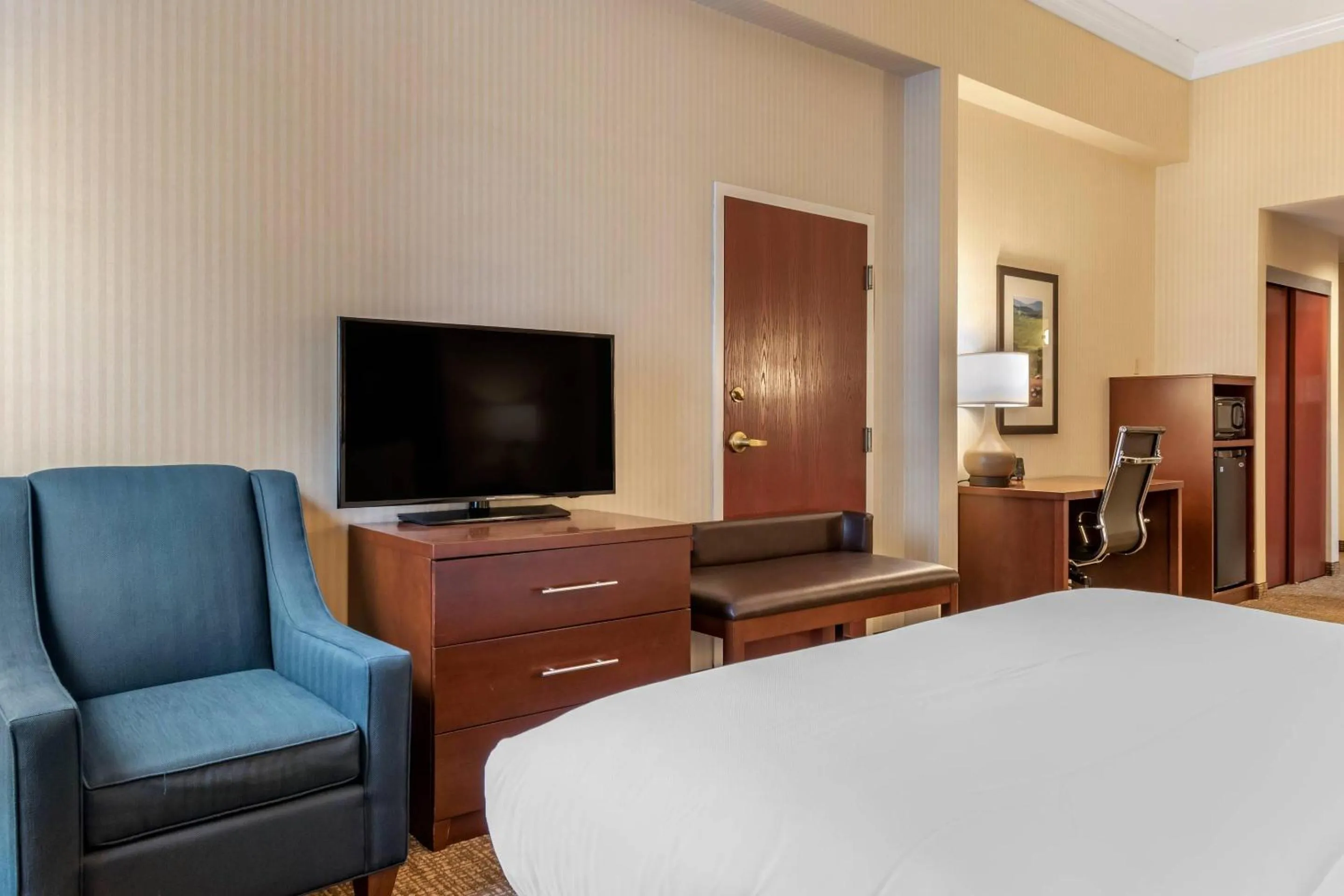 Bedroom, Bed in Comfort Suites Downtown Carlisle