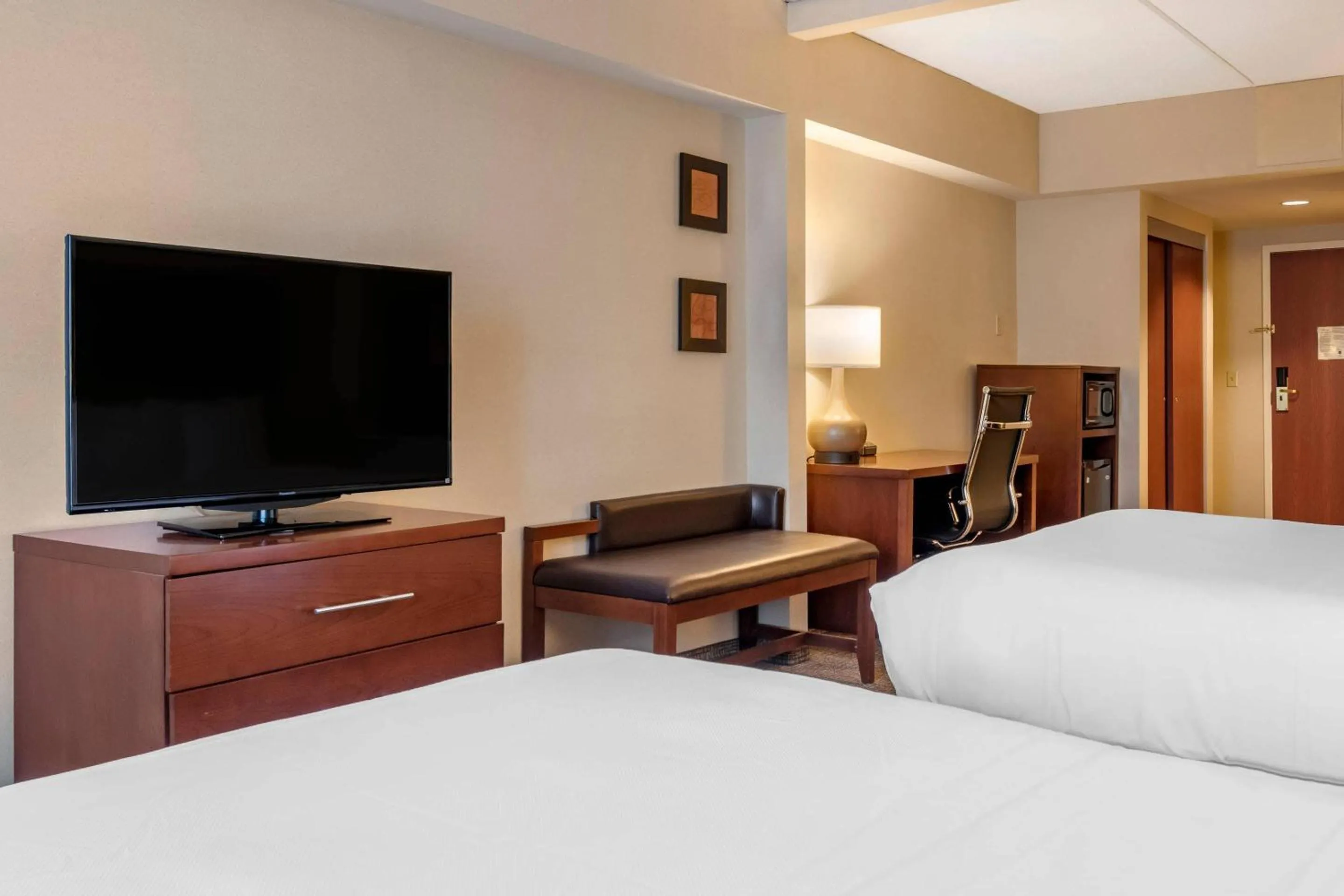 Bedroom, Bed in Comfort Suites Downtown Carlisle