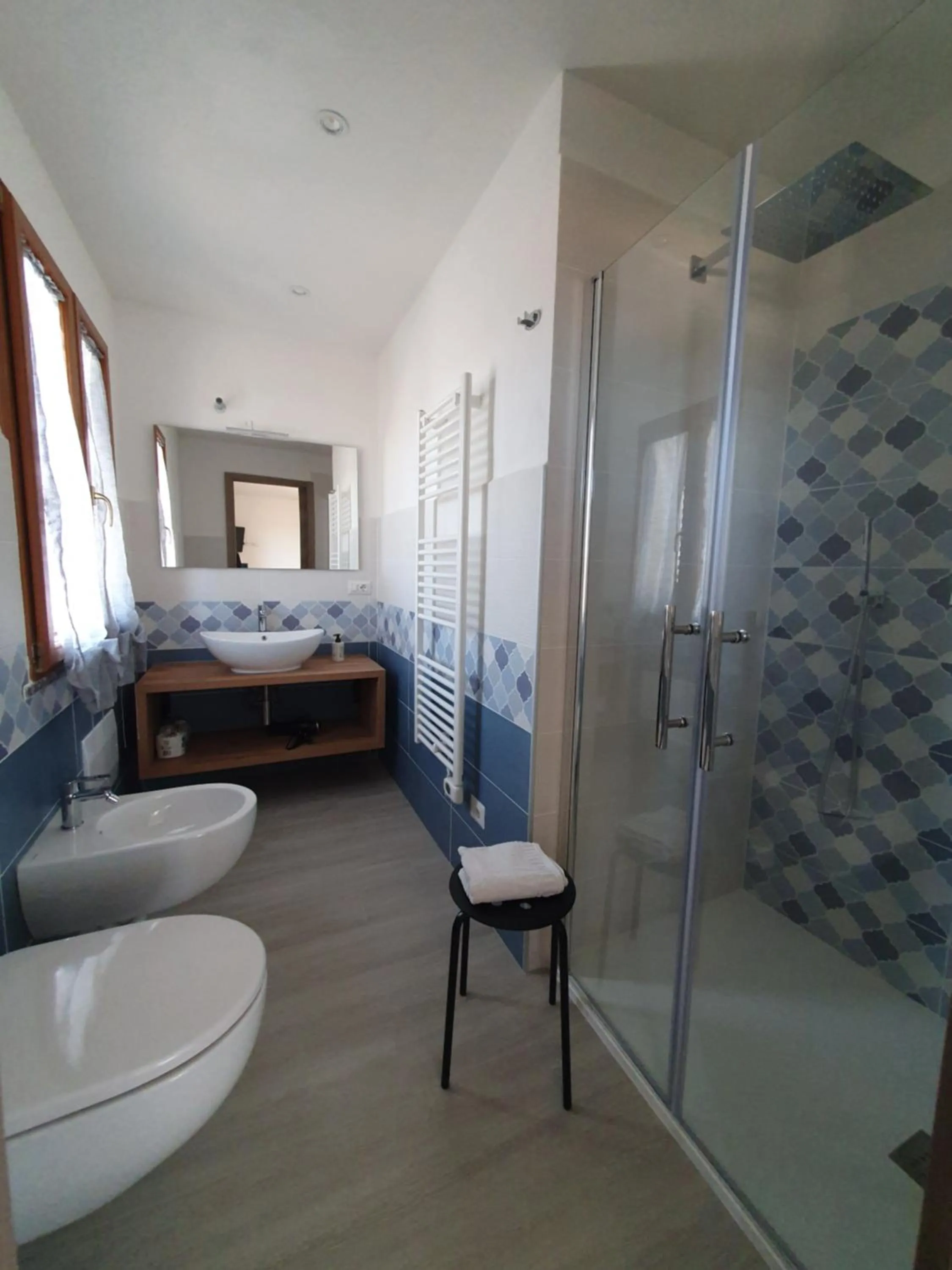 Shower in Le stanze di Gaia