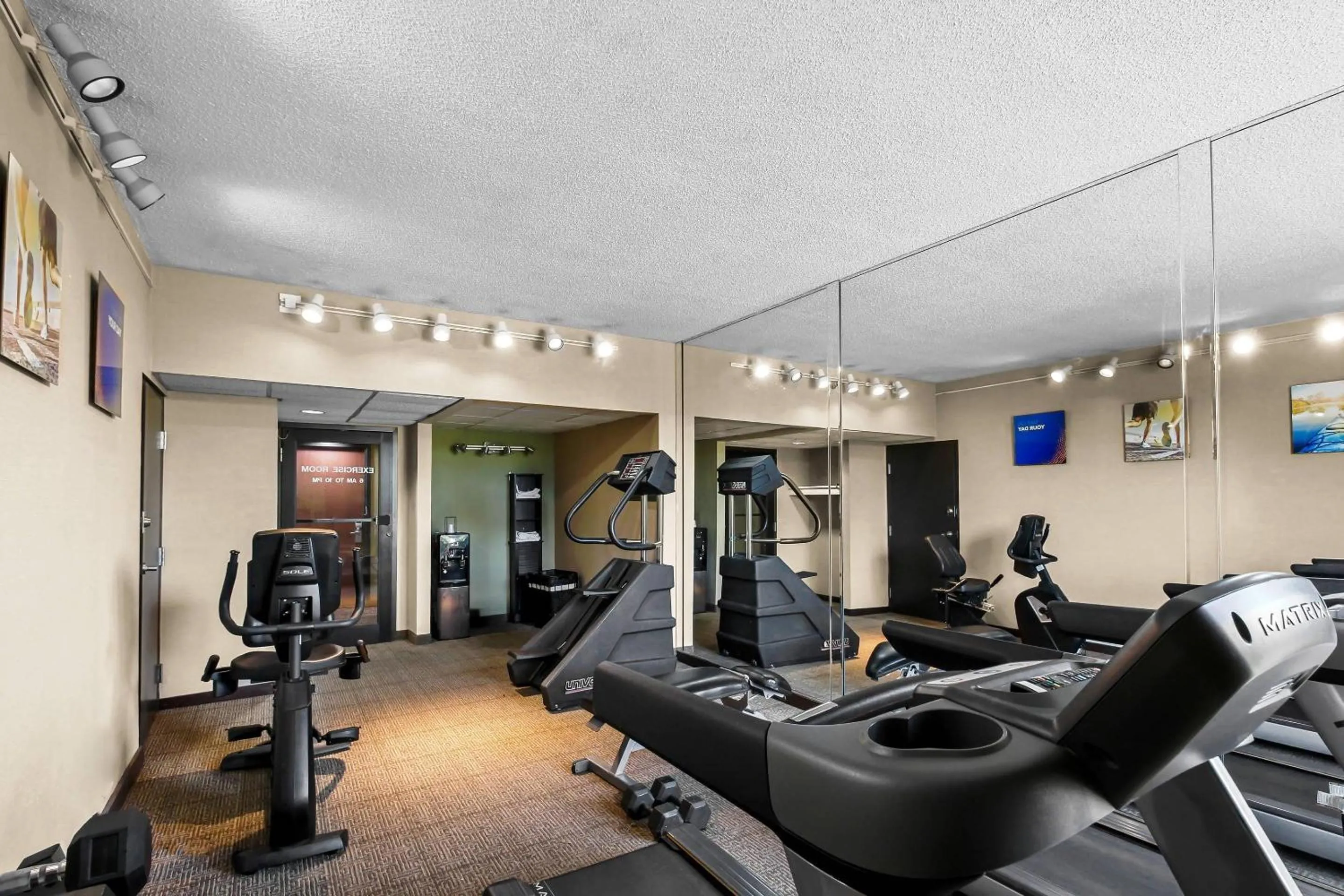 Fitness centre/facilities in Comfort Inn Cranberry Twp