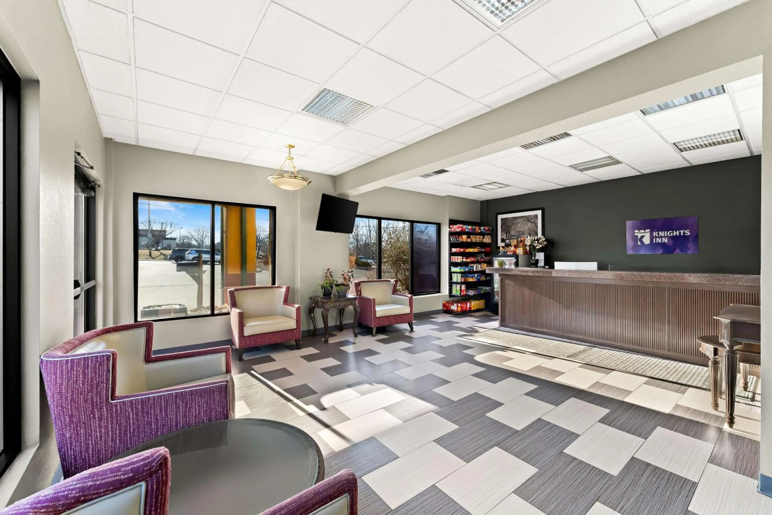 Lobby or reception in Knights Inn Montgomeryville