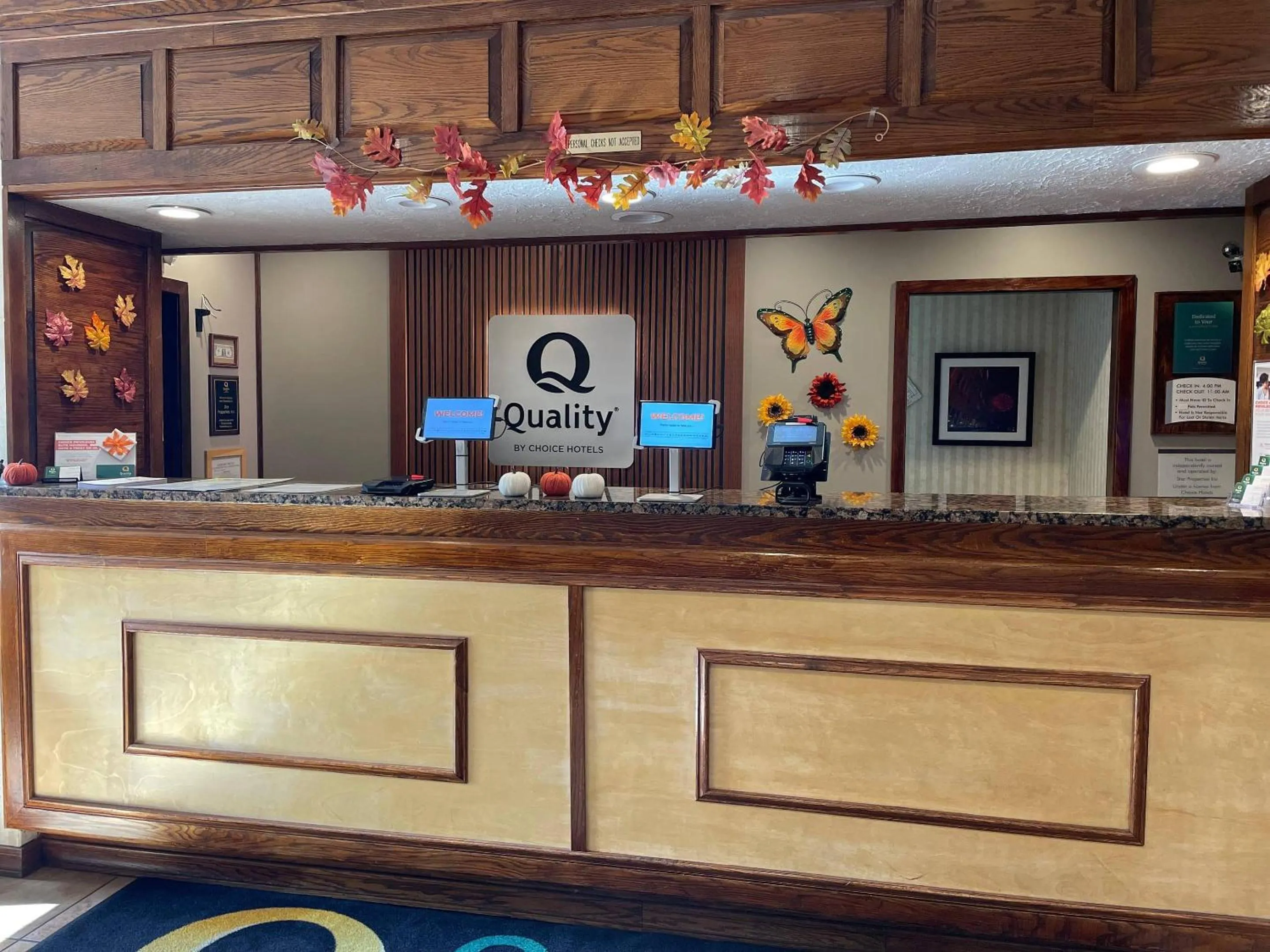Lobby or reception in Quality Inn Hermitage South