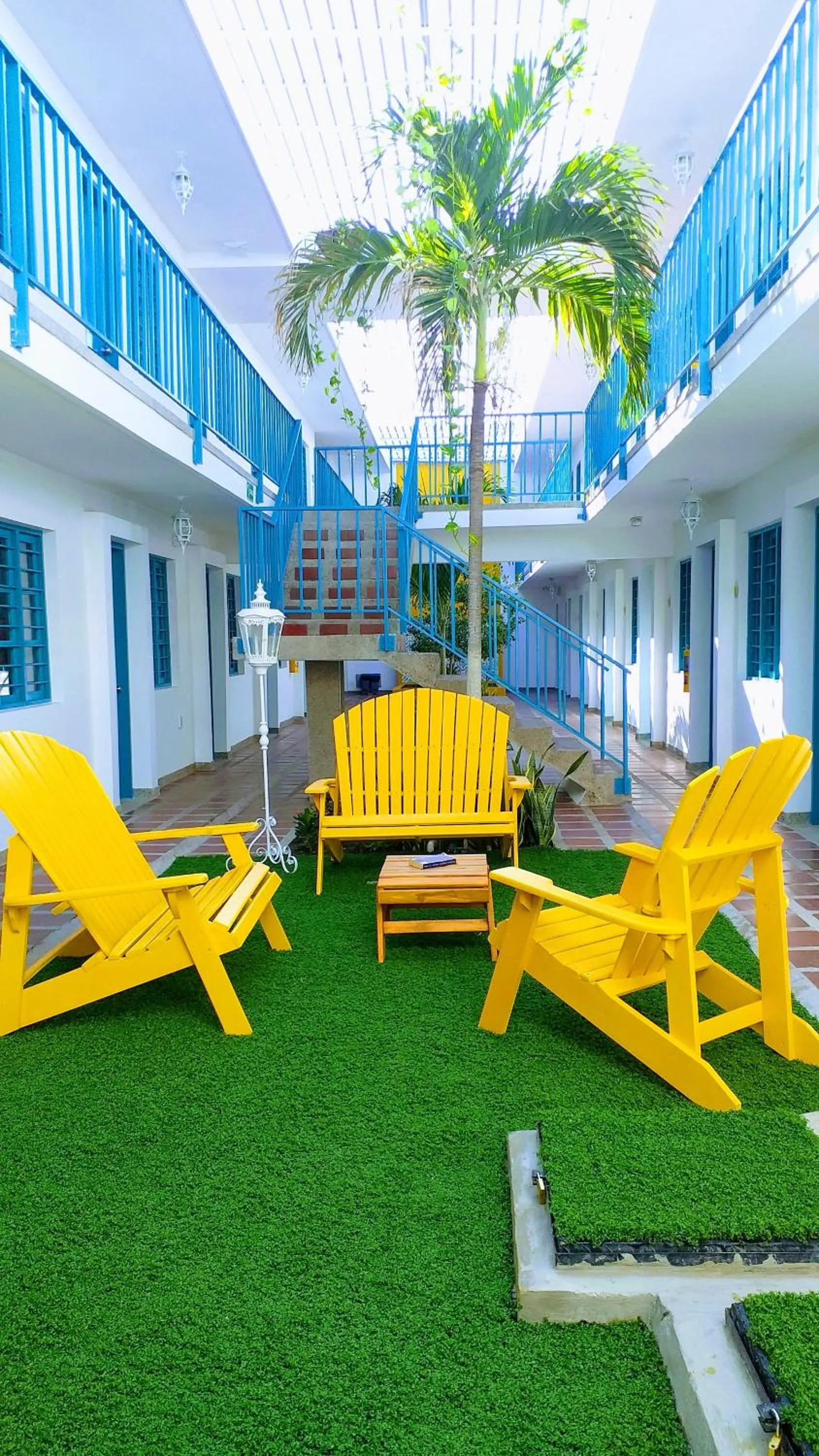 Patio in Akuamarina Hotel