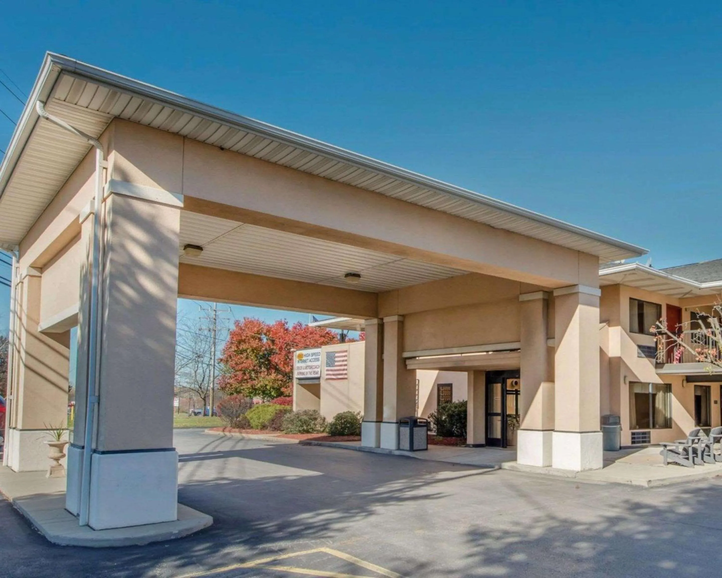 Property building in Quality Inn Barkeyville