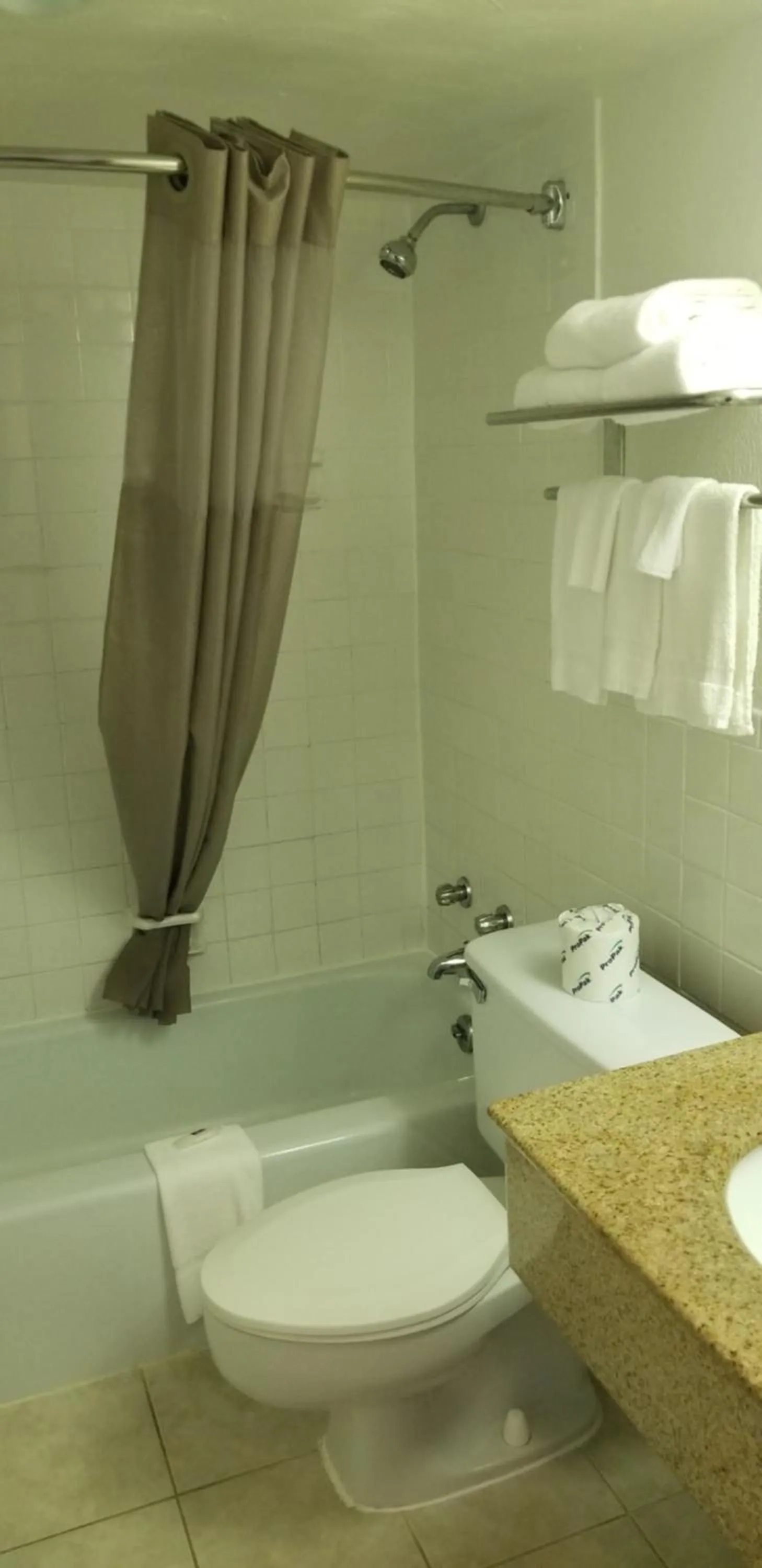 Bathroom in Motel 6-Clarion, PA