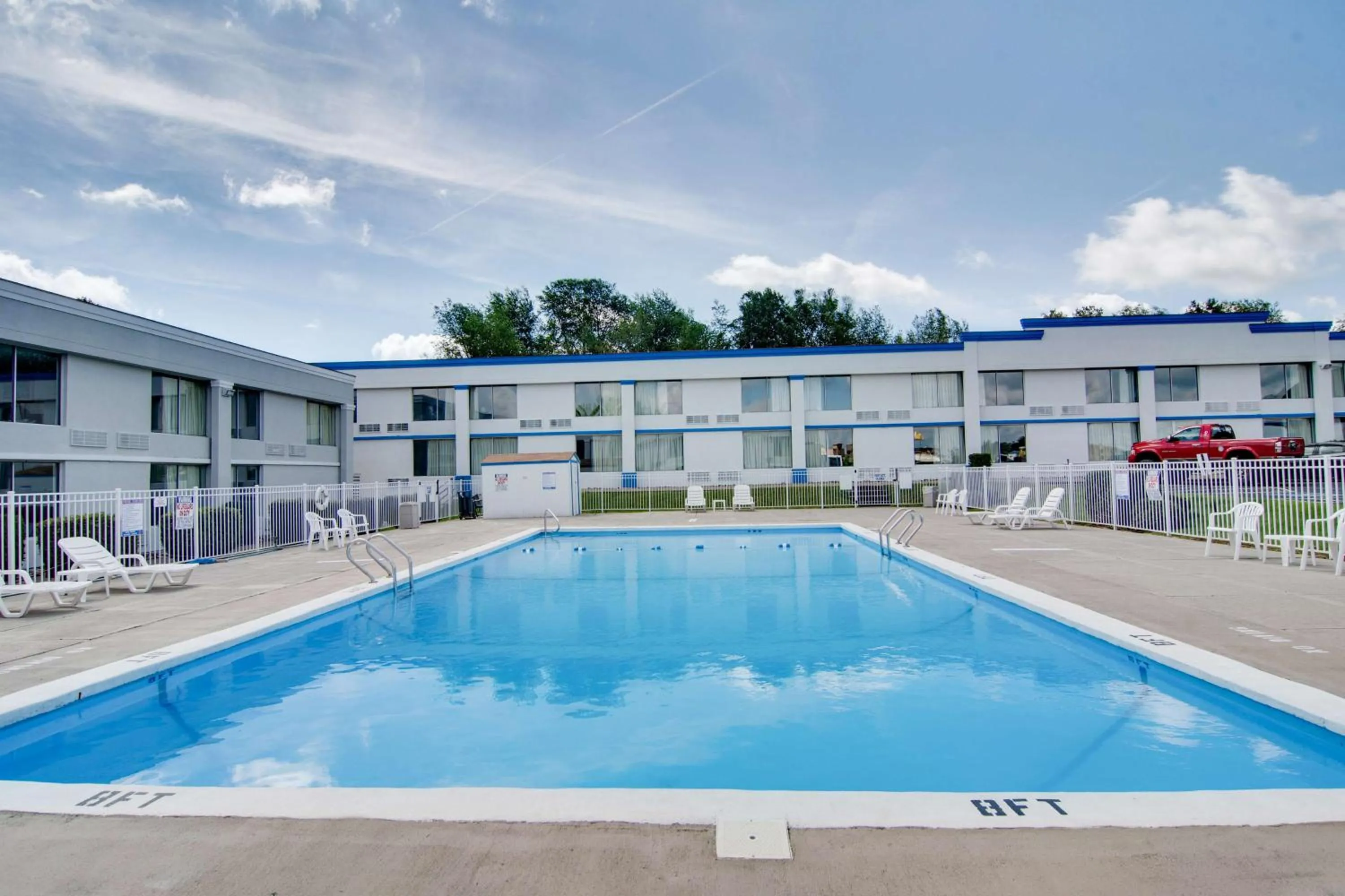 On site in Motel 6-Clarion, PA