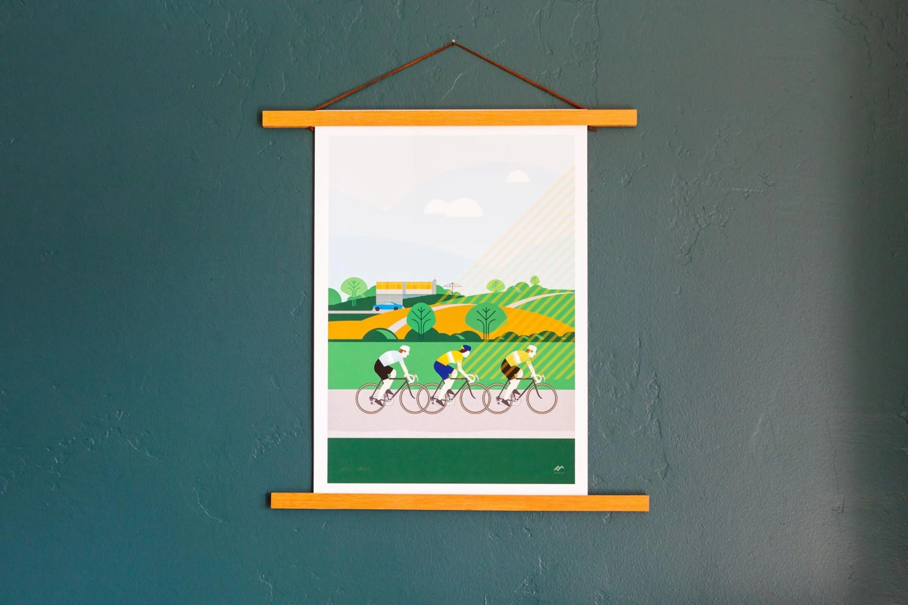 Decorative detail in Spoke and Vine Motel