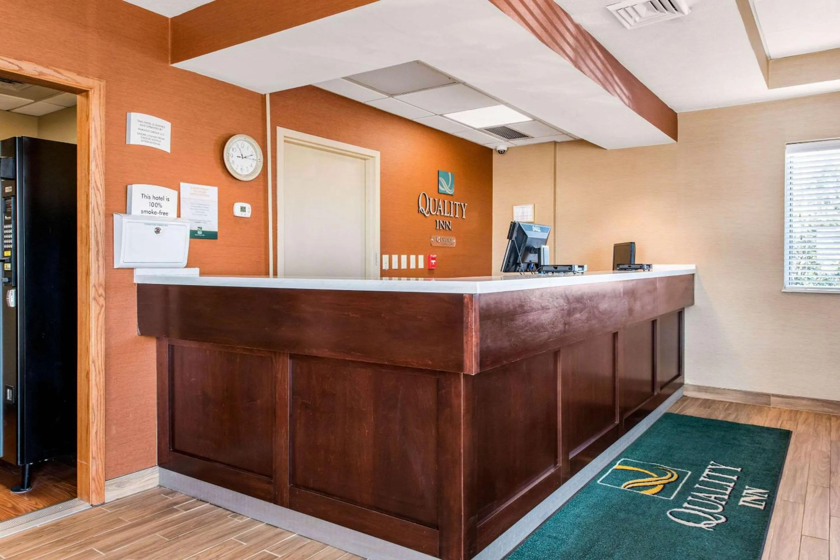 Lobby or reception in Quality Inn & Suites New Castle