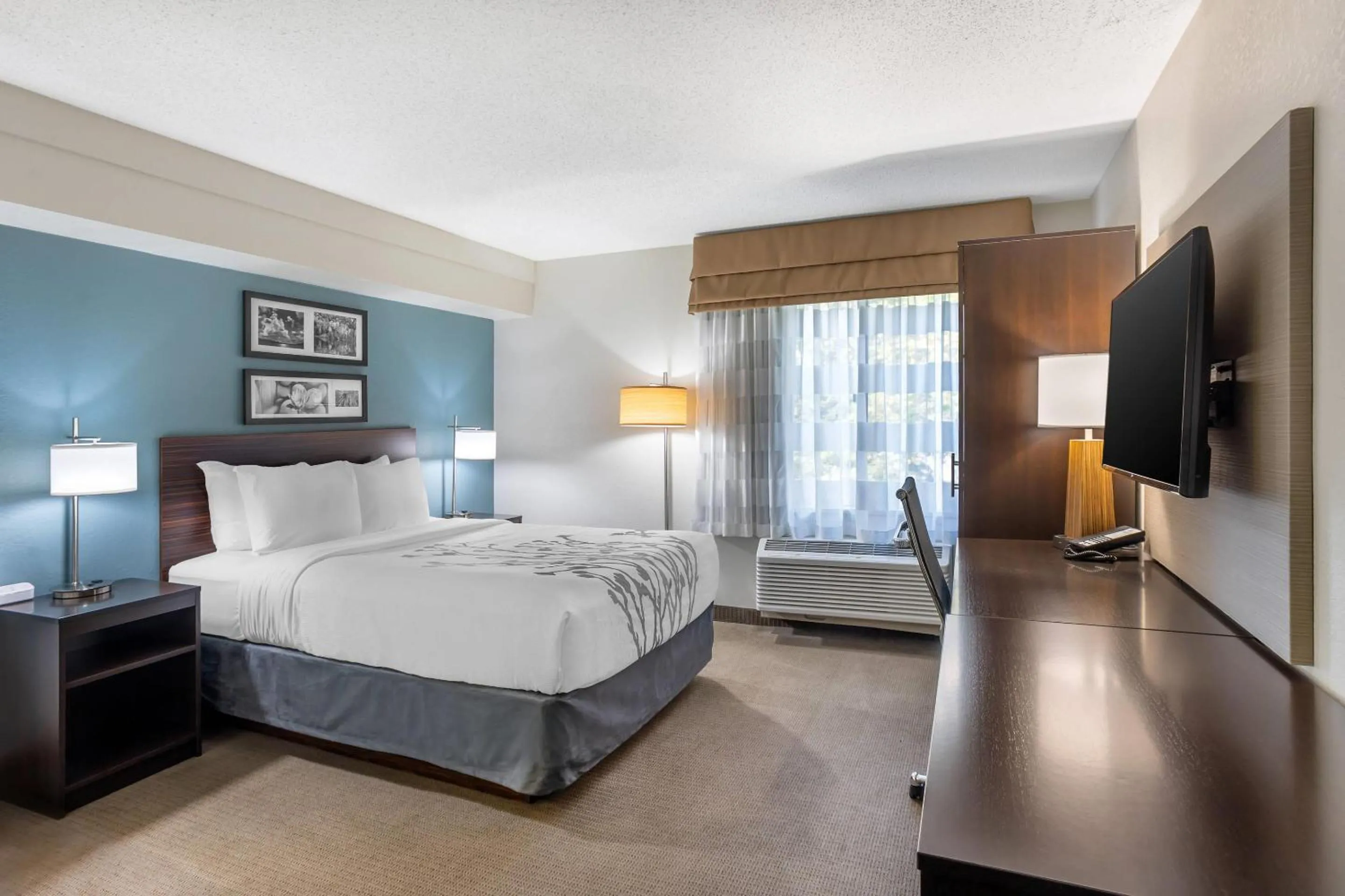 Queen Room - Non-Smoking in Sleep Inn near Penn State - State College, PA