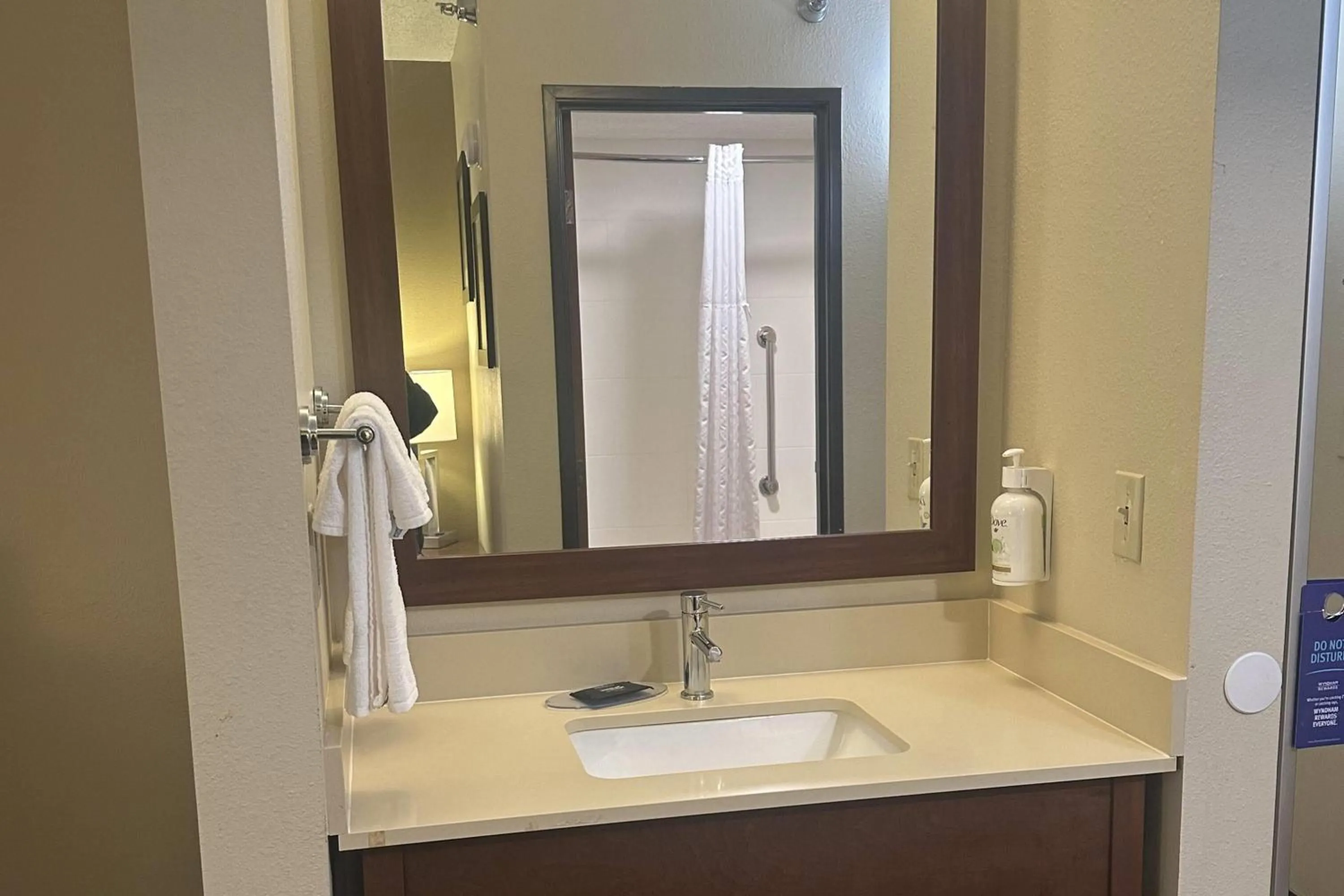 Bathroom in Wingate by Wyndham Pittsburgh West Mifflin