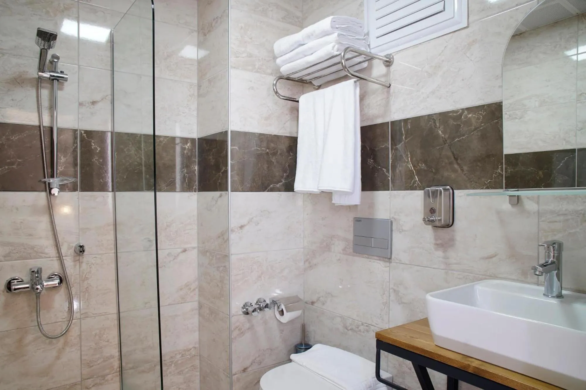 Shower in AF-RA Hotel