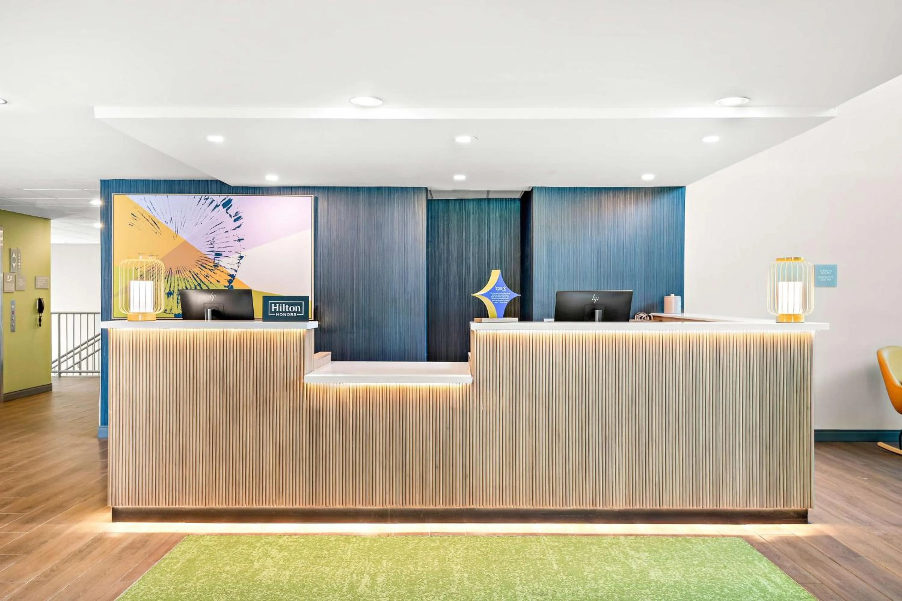 Lobby or reception in Spark By Hilton Exton