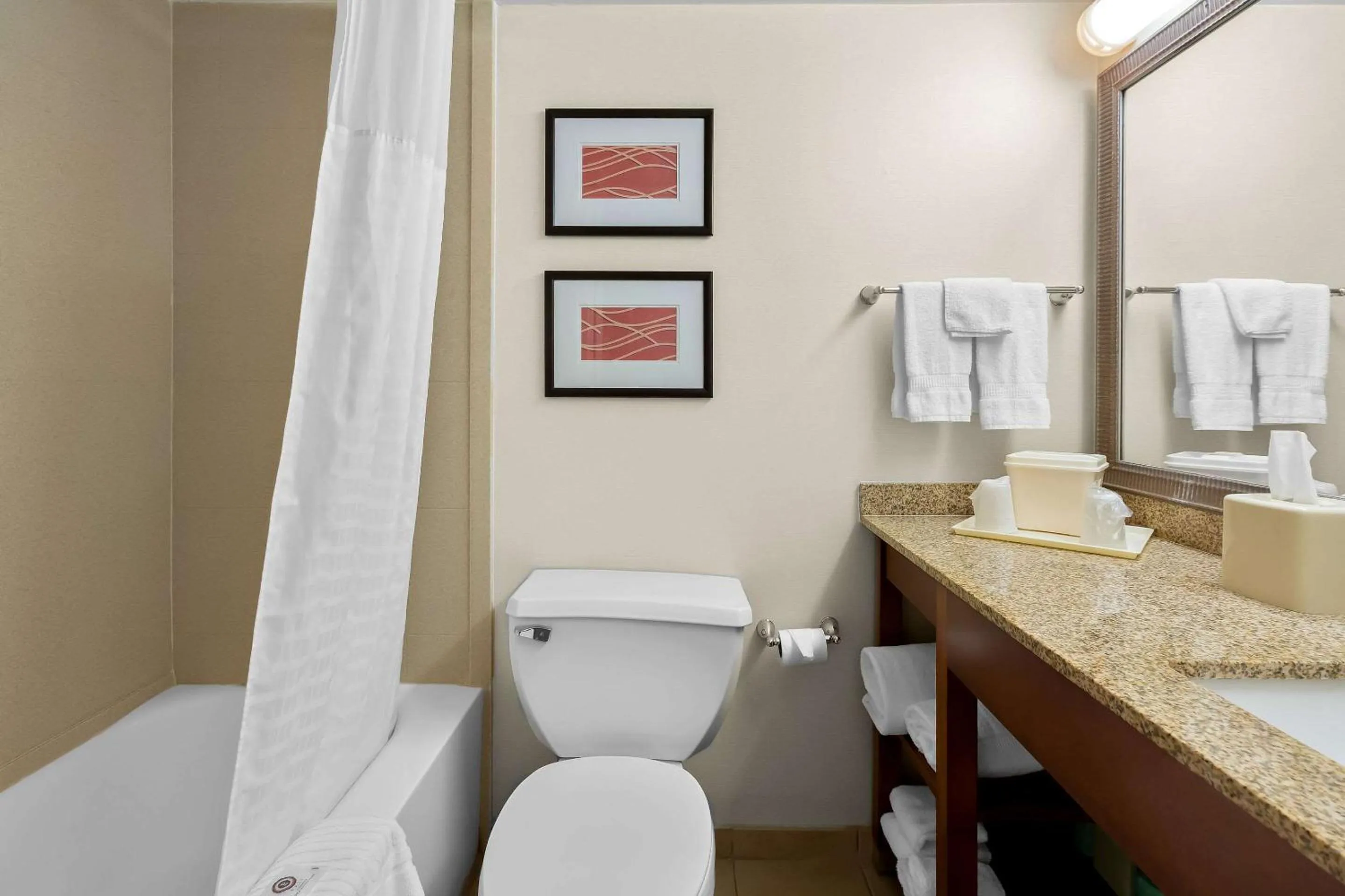 Bedroom in Comfort Inn