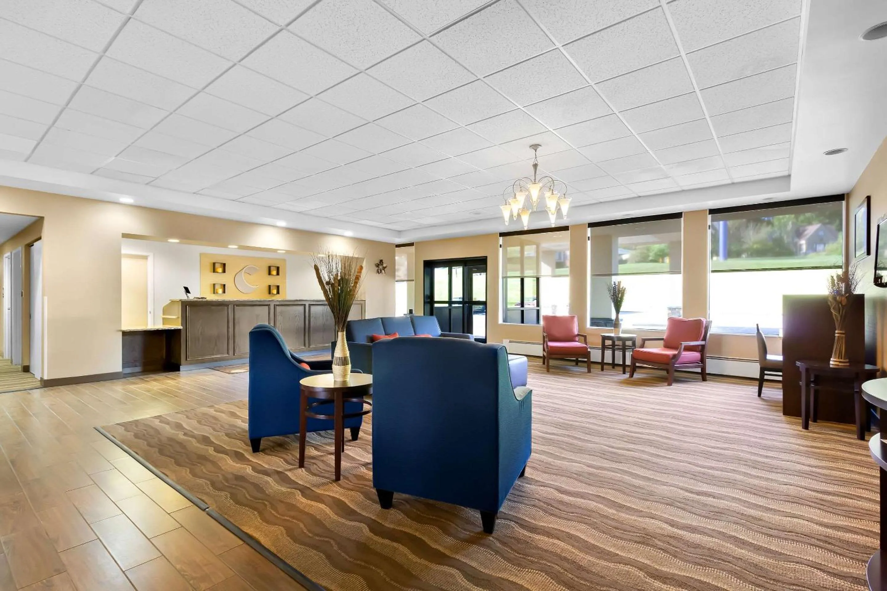 Lobby or reception in Comfort Inn