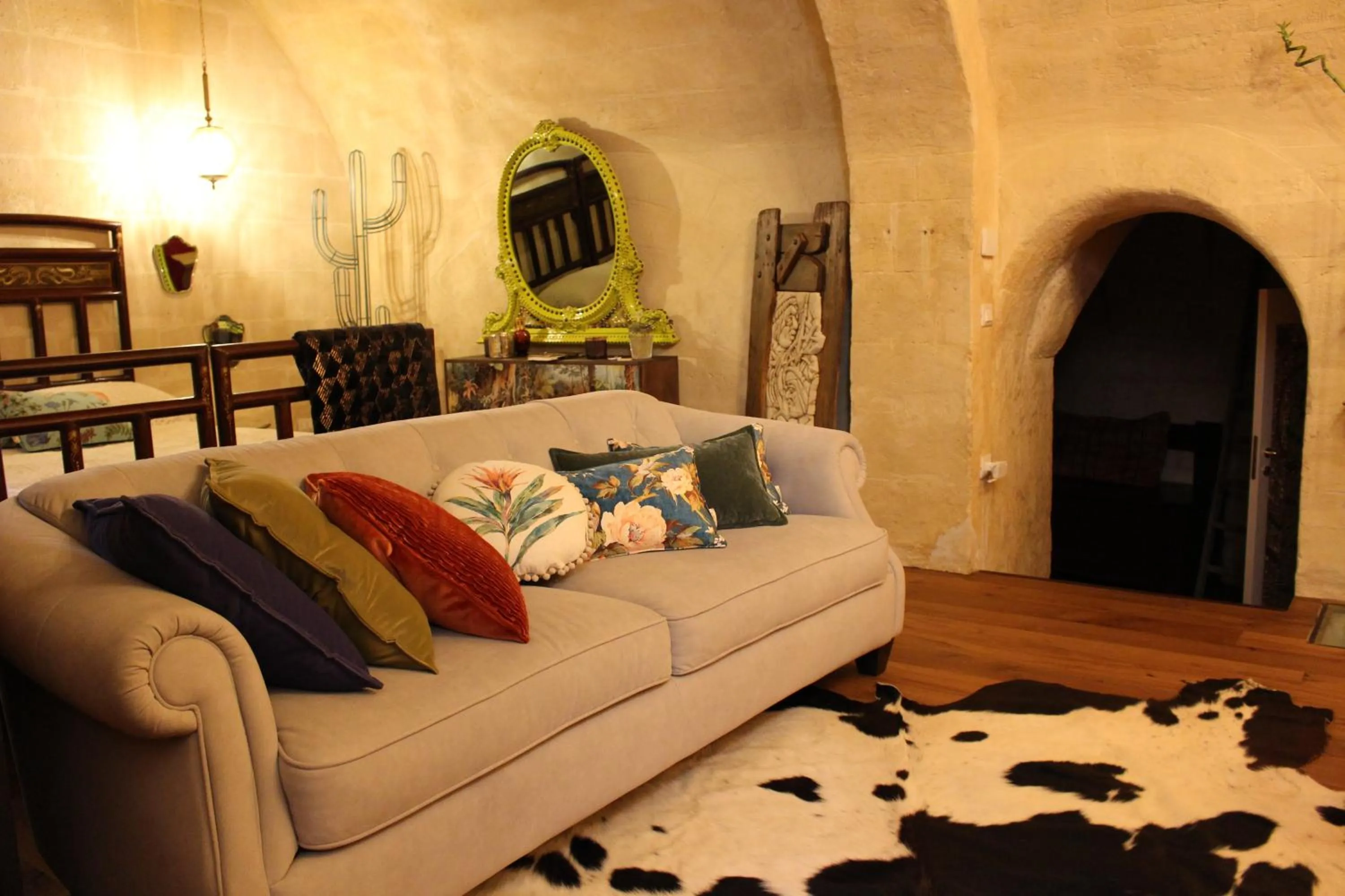 Seating area in Casa Linda