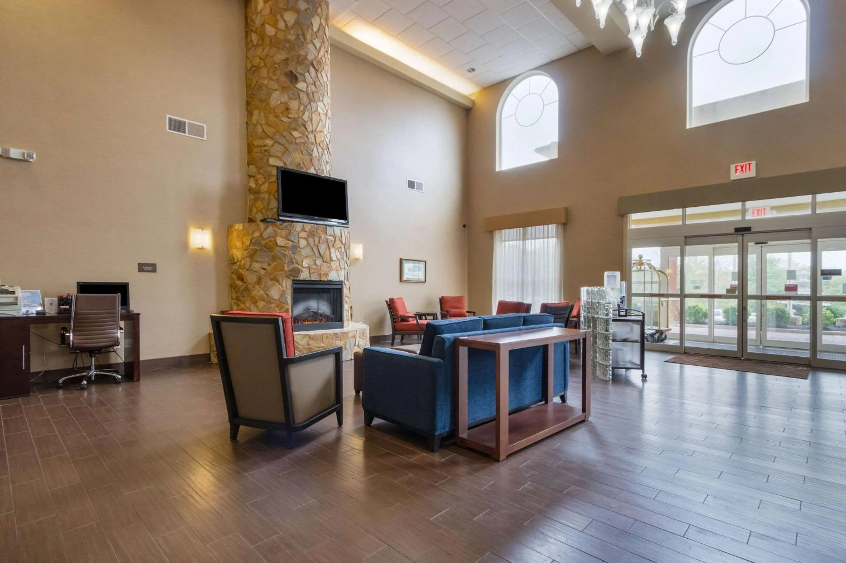 Lobby or reception in Comfort Suites Near Gettysburg Battlefield Visitor Center